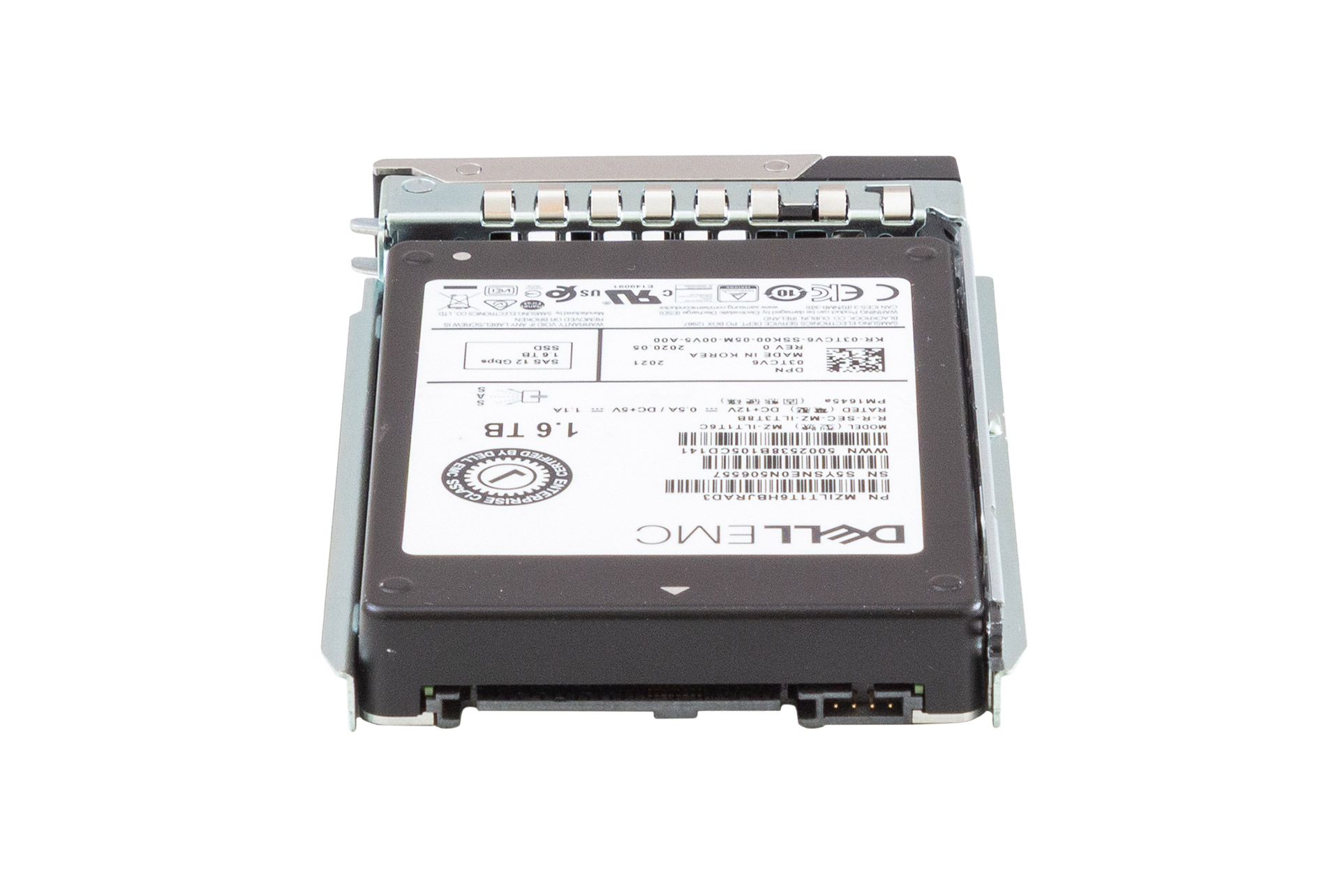 DELL SSD 1.6TB 12G SAS 2.5" SFF inkl. Tray 0DXD9H