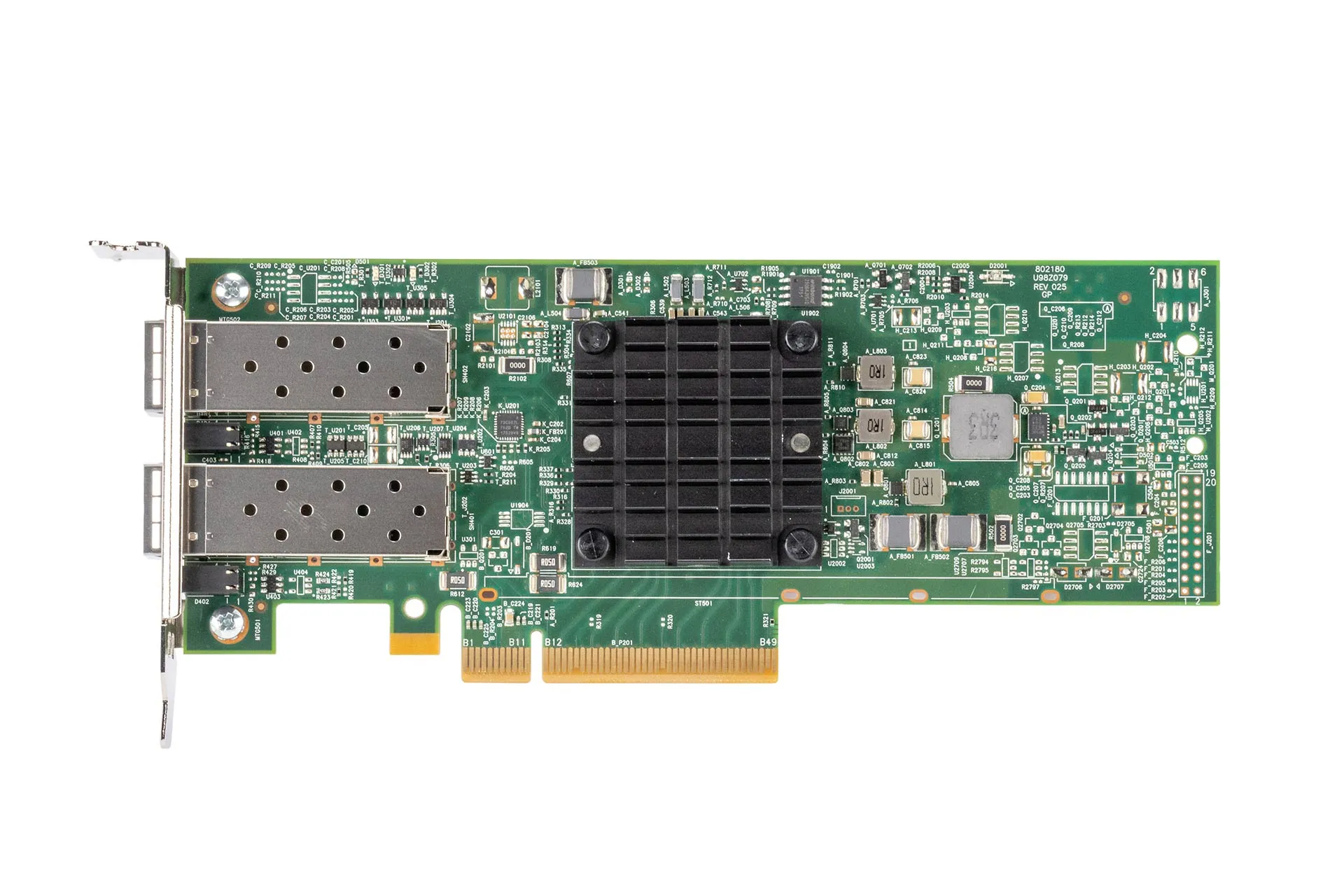 Dell Broadcom 57412 10GbE Netzwerkkarte Ethernet SFP+ Dual Port Low Profile PCIe NIC