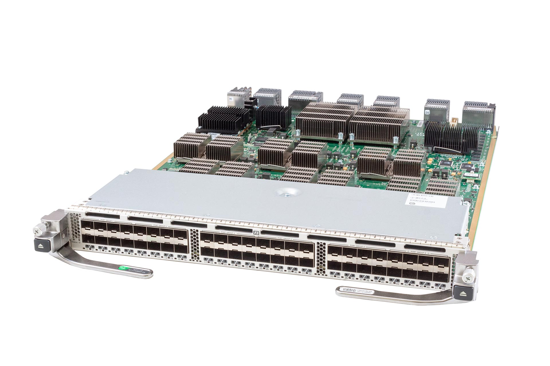 Cisco Nexus 7700 F3-Series 48-Port Fiber 1/10GbE Ethernet Module, 48x SFP/SFP+ Cisco Nexus 7700 F3-Series 48-Port Fiber 1/10GbE Ethernet Module, 48x SFP/SFP+