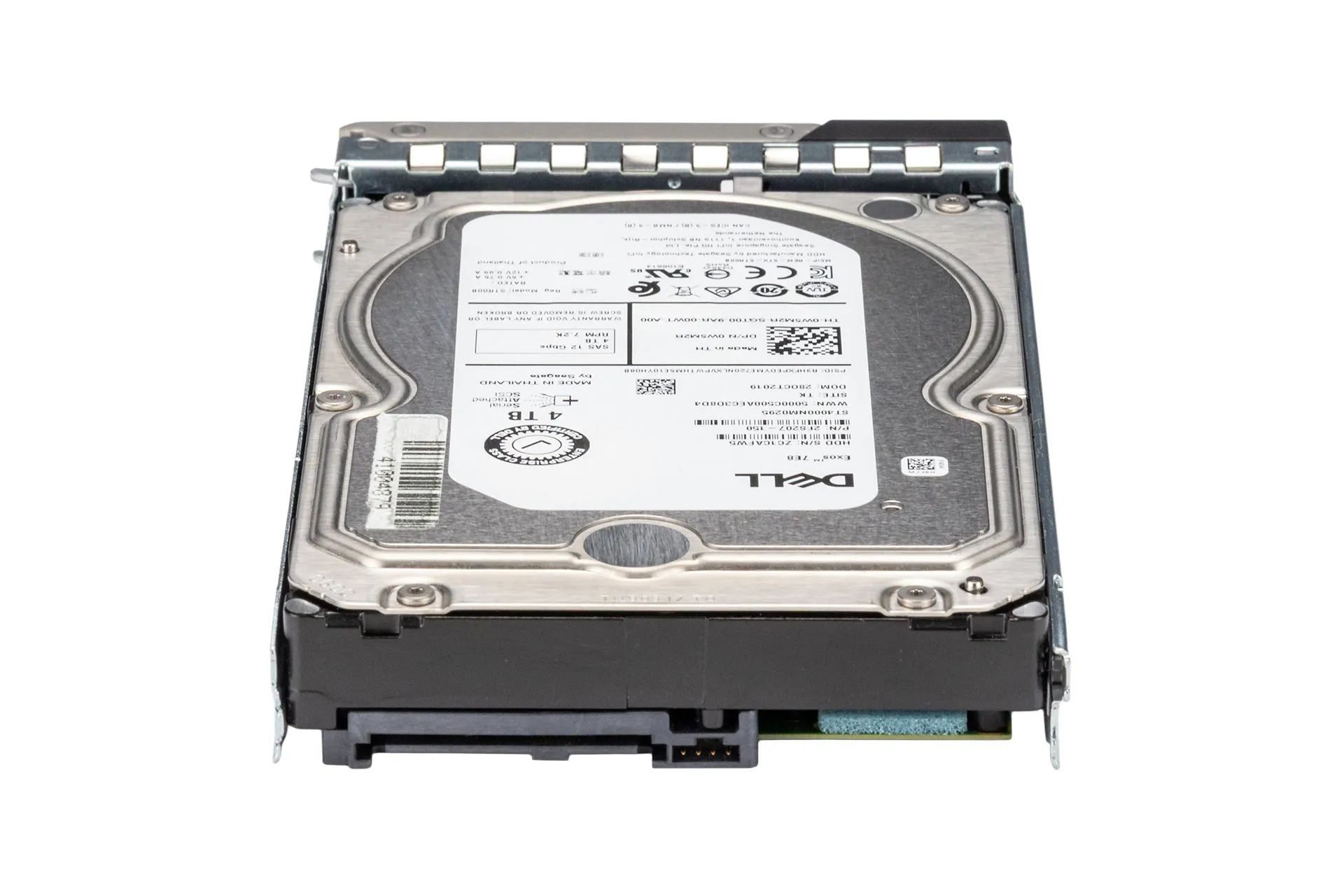 Dell 4TB 12G SAS HDD 7.2k, 3.5 Zoll LFF Festplatte für Server Dell 4TB 12G SAS HDD 7.2k, 3.5 Zoll LFF Festplatte für Server