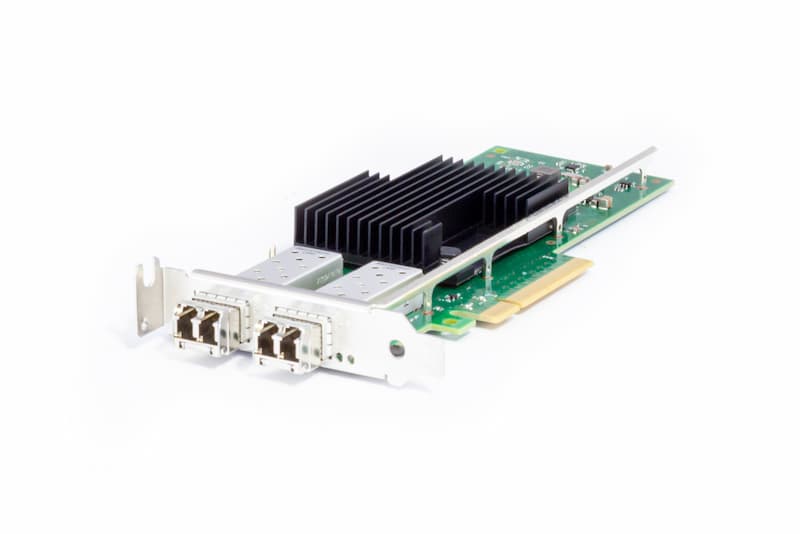 INTEL NIC X710-DA2 Converged Network Adapter, 2x 10GbE SFP+, DP, LP, incl. 2x GBIC