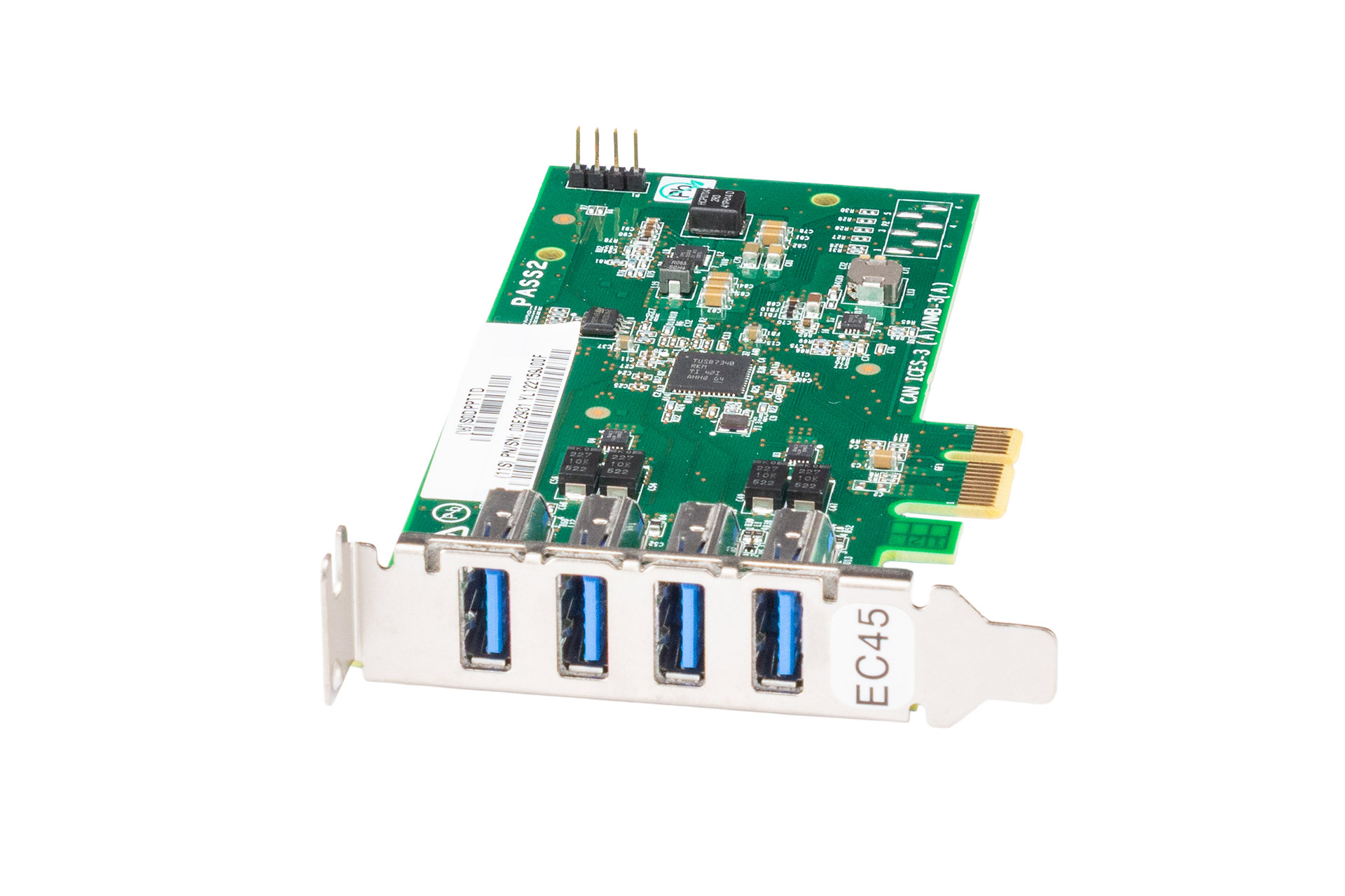 IBM USB 3.0 Adapter Quad Port Low Profile PCI-E