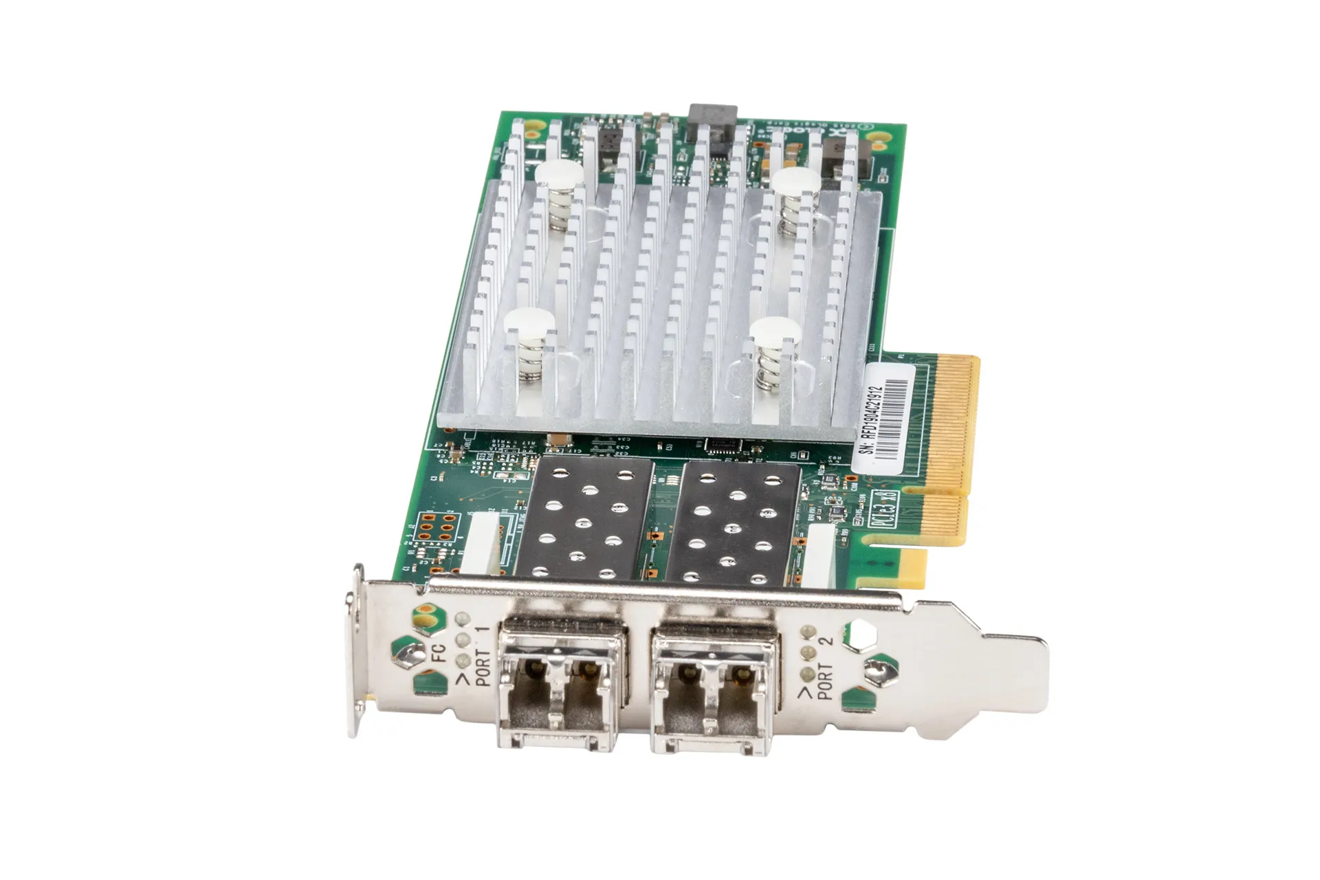 Dell QLE2692L 16Gb Host Bus Adapter Fibre Channel Dual Port Low Profile PCI-E HBA, inkl. 2xGBIC Dell QLE2692L 16Gb Host Bus Adapter Fibre Channel Dual Port Low Profile PCI-E HBA, inkl. 2xGBIC