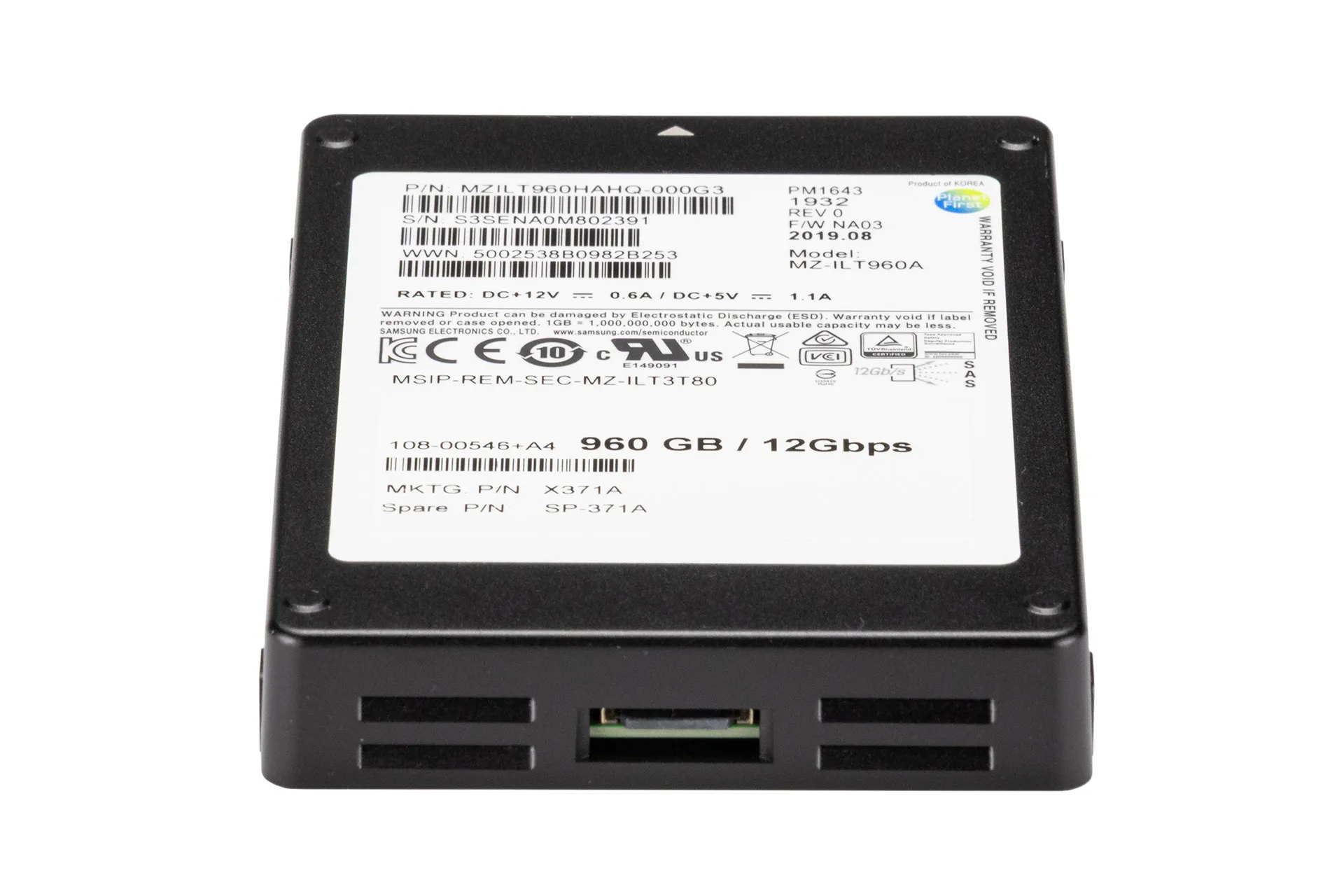NetApp 960GB 12G SAS SSD, 2.5 Zoll SFF Festplatte für Server, für Netapp All-Flash/FAS2x/DS2x NetApp 960GB 12G SAS SSD, 2.5 Zoll SFF Festplatte für Server, für Netapp All-Flash/FAS2x/DS2x