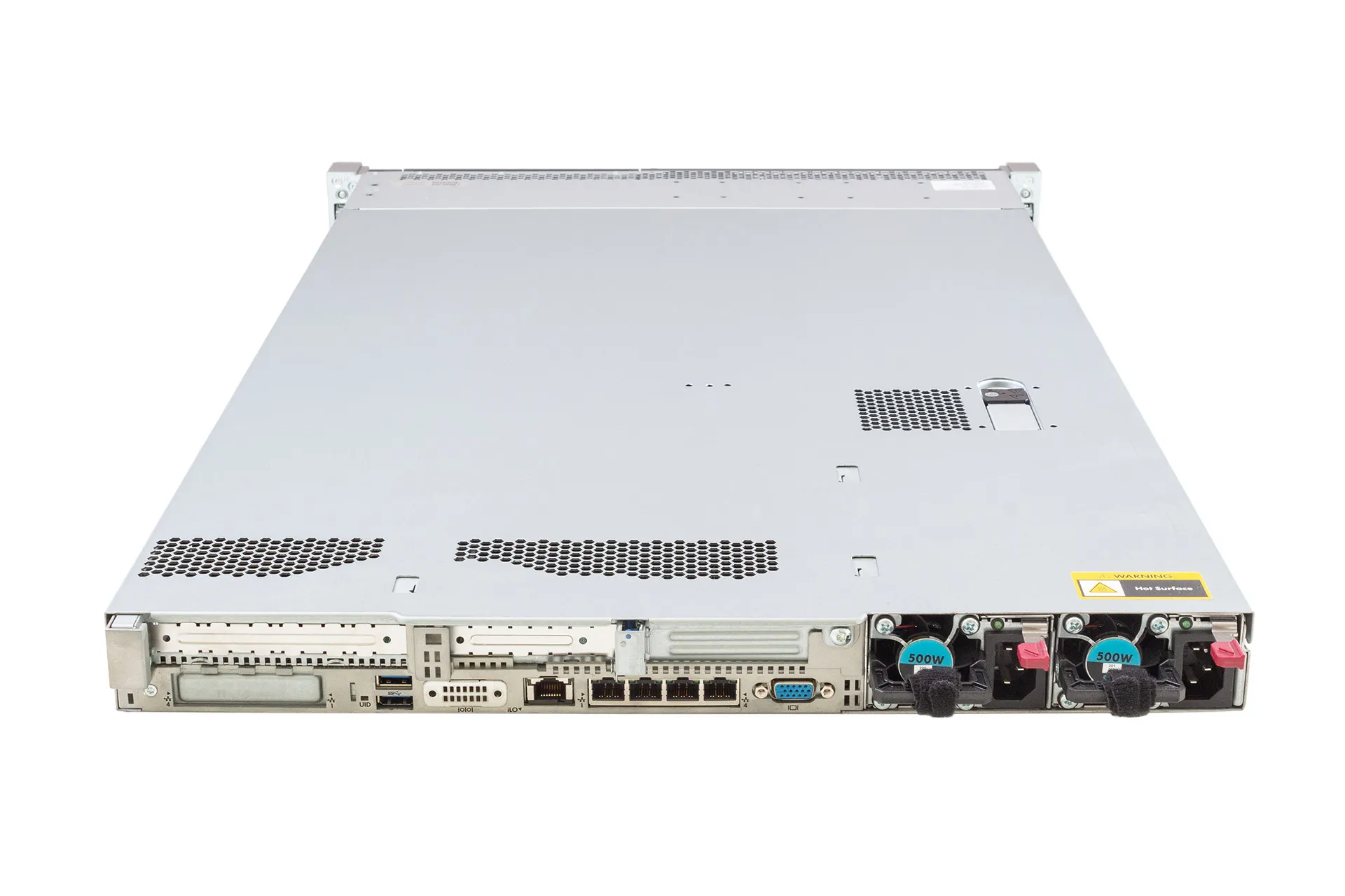 HPE ProLiant DL360 Gen9 Rack Server, 2x E5-2623v3 3.0GHz, 4-Core, noRAM, 8xSFF, P440ar/2G 755258-B21-2x2623v3-0-back