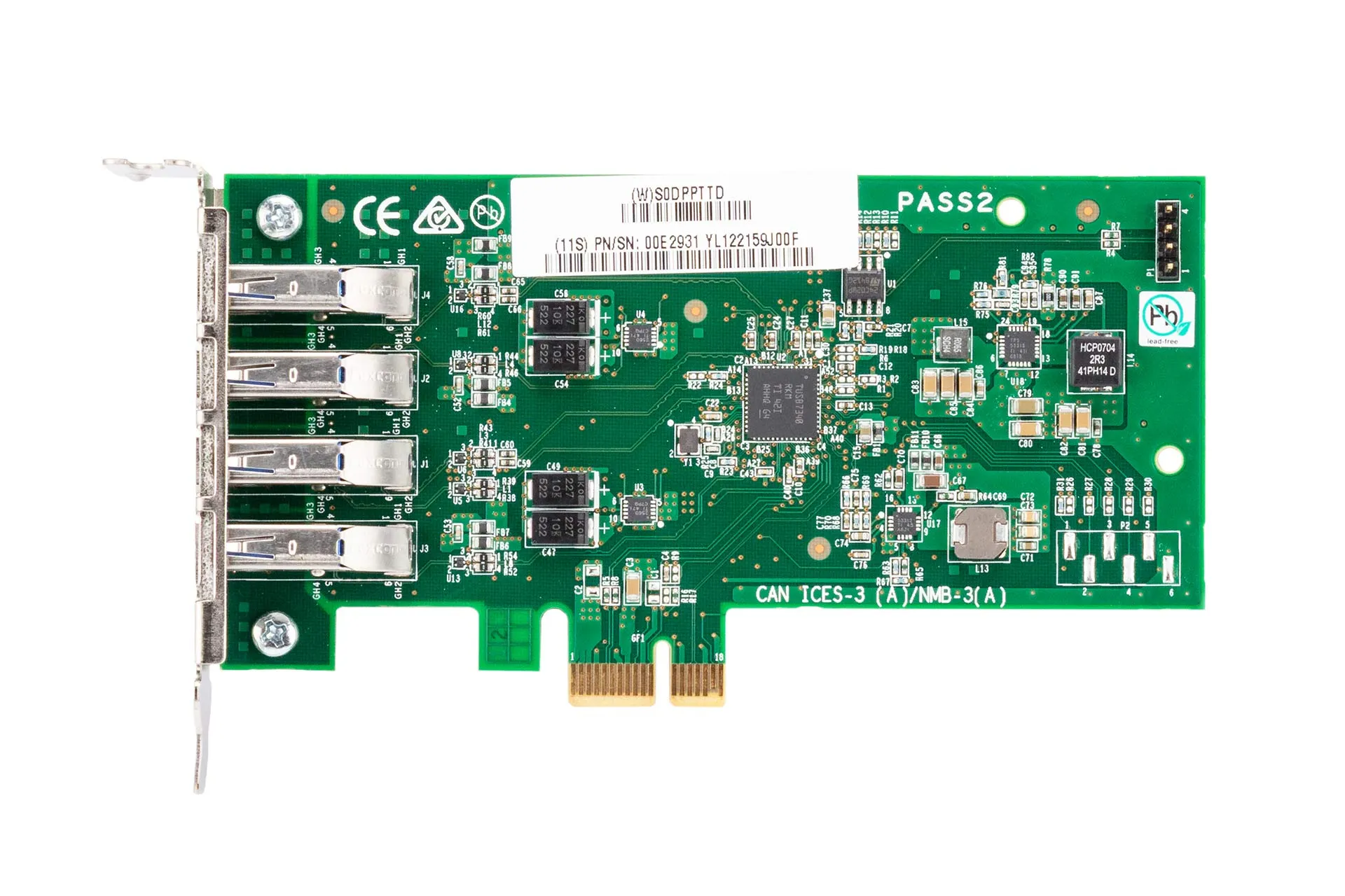 IBM USB 3.0 Adapter Quad Port Low Profile PCI-E