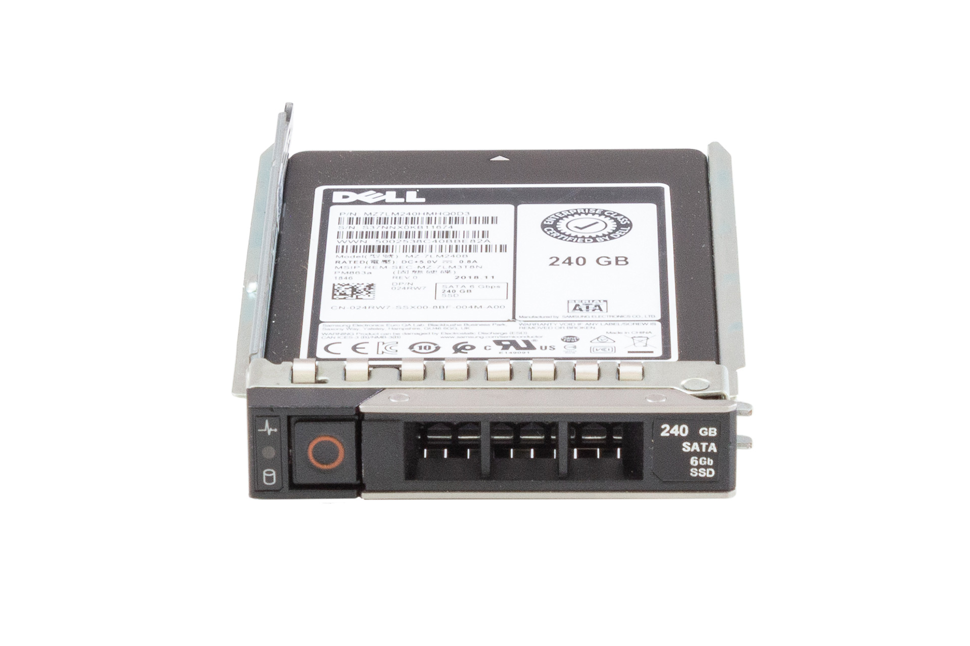 DELL SSD 240GB 6G SATA 2.5 zoll in tray 0DXD9H DELL SSD 240GB 6G SATA 2.5 zoll in tray 0DXD9H