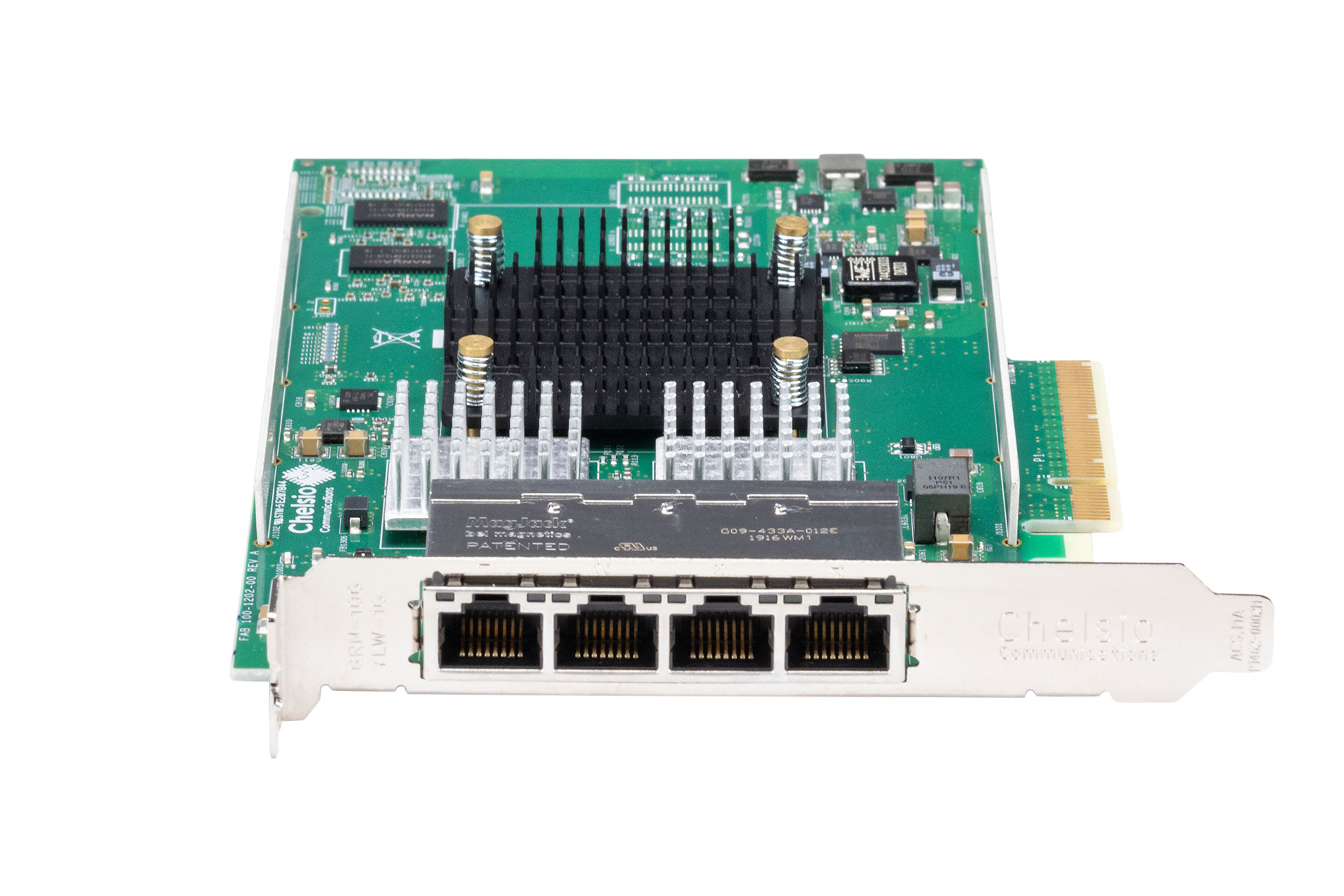 DELL Chelsio T540-BT 10GbE Netzwerkkarte RJ45 Quad Port PCI-e NIC