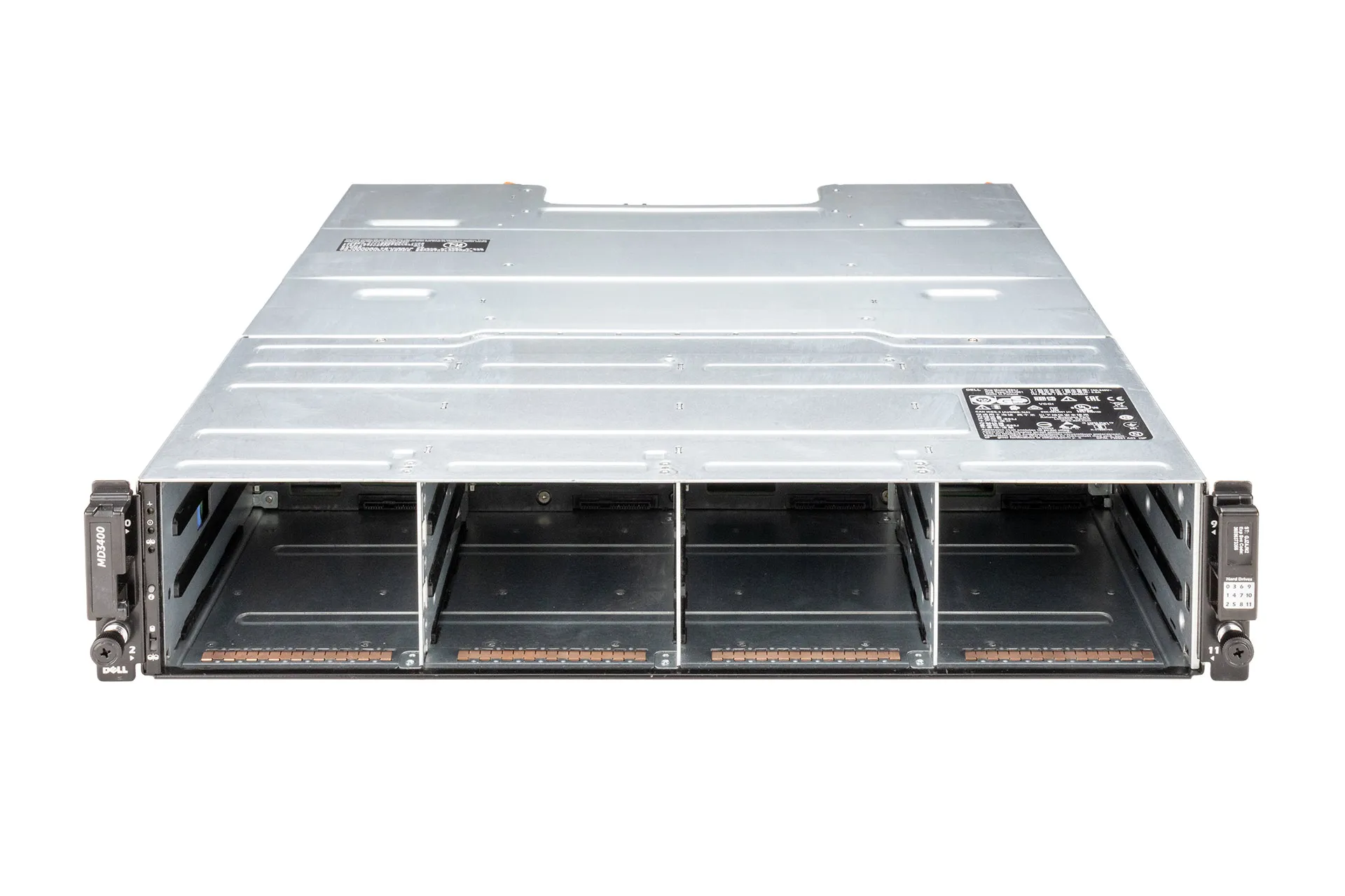 Dell PowerVault MD3400 Storage Array, 12x LFF Dell PowerVault MD3400 Storage Array, 12x LFF