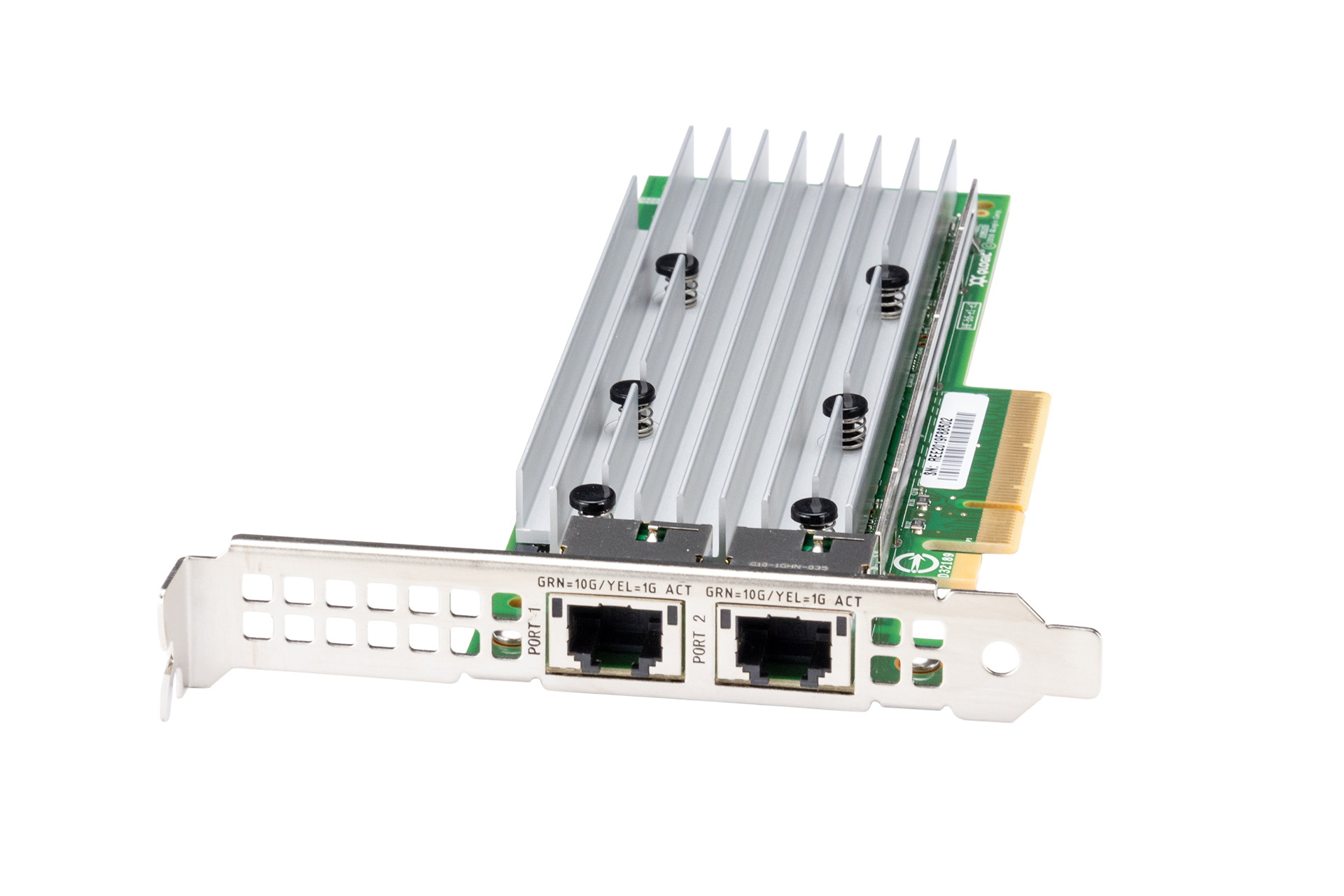 Dell Qlogic QL41162HFRJ 10GbE Netzwerkkarte RJ45 Dual Port PCIe NIC