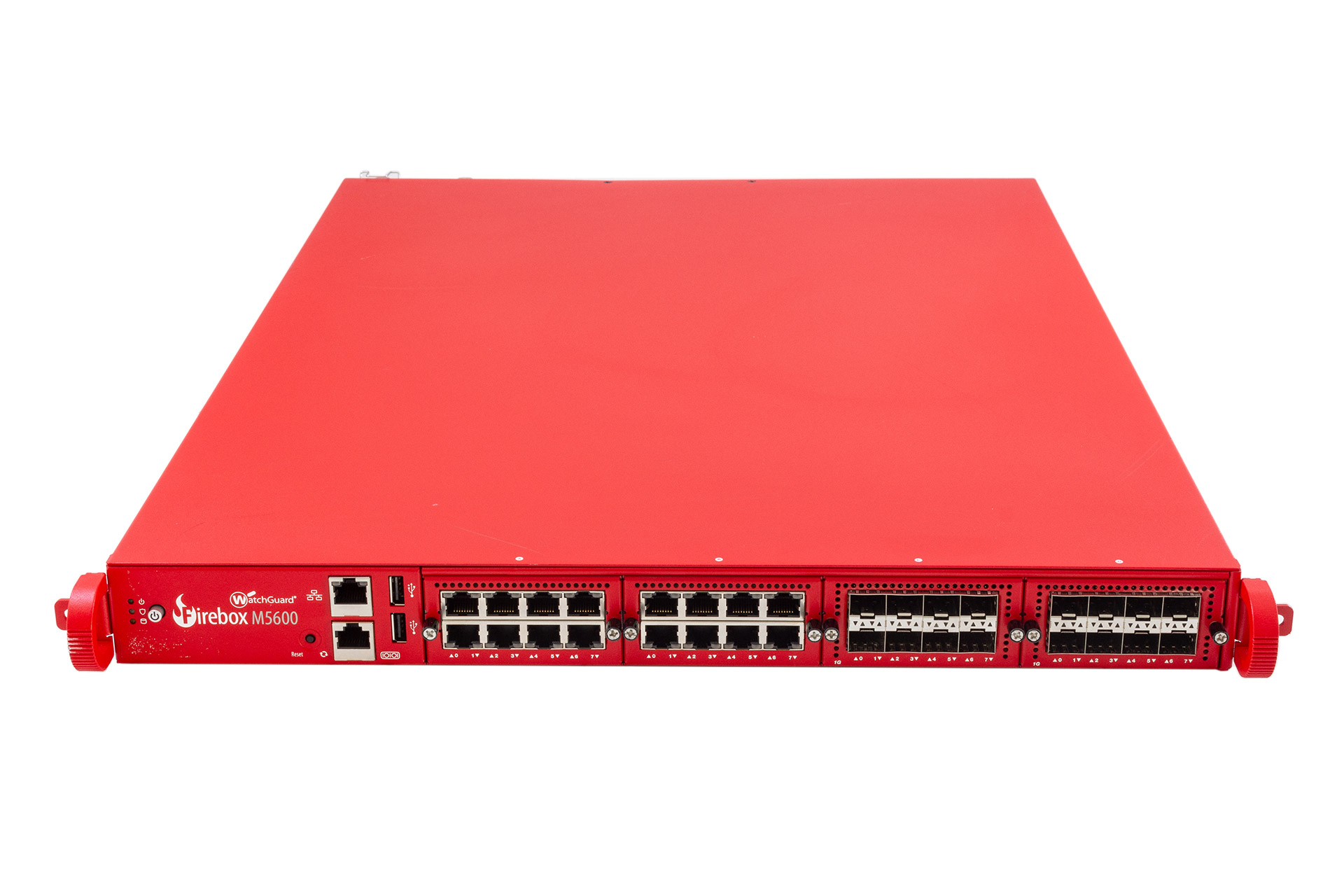 WatchGuard Firebox M5600 Firewall Appl 1U, 17x GbE RJ45, 16x GbE SFP, noLicense, noExtraFeaturecodes WatchGuard Firebox M5600 Firewall Appl 1U, 17x GbE RJ45, 16x GbE SFP, noLicense, noExtraFeaturecodes