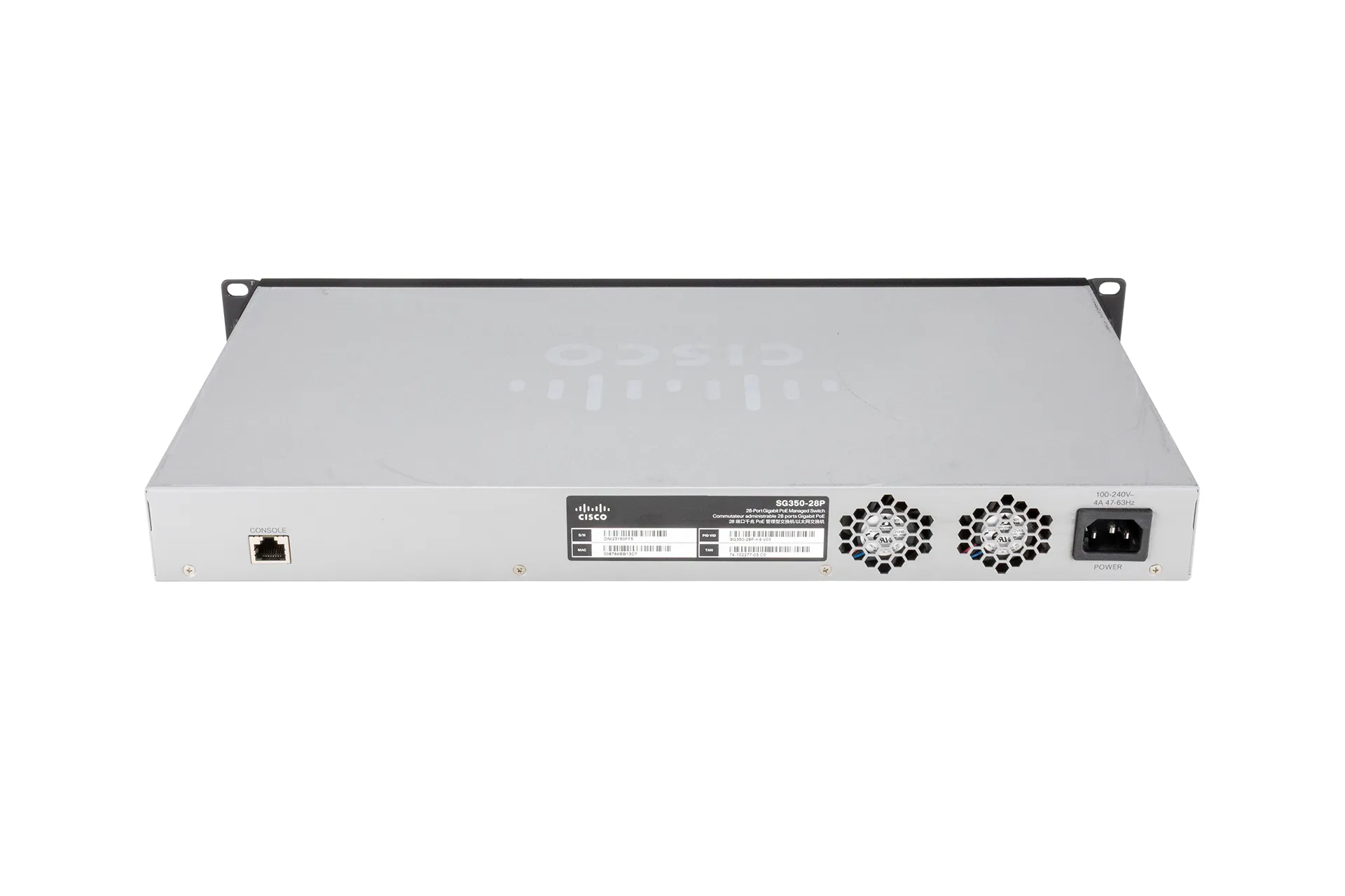 Cisco Business SG350-28P Switch, 24xGbE RJ45 PoE (195W), 2xGbE RJ45/SFP Combo, 2xGbE SFP Cisco Business SG350-28P Switch, 24xGbE RJ45 PoE (195W), 2xGbE RJ45/SFP Combo, 2xGbE SFP