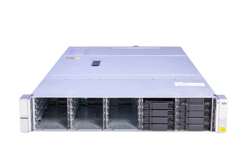 HPE 3PAR StoreServ 20000 SAS Drive Enclosure, 24xSFF, 2x SAS 12G 2P IO Module (E7W10-04402), 2x 460W