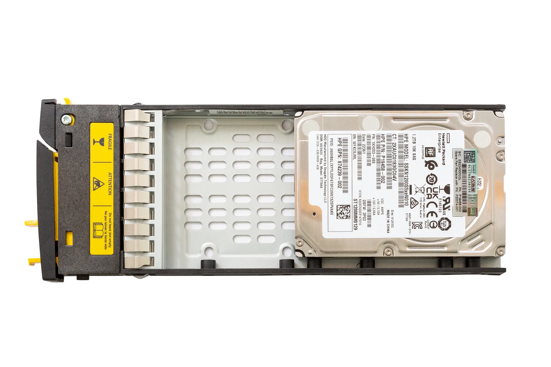 HPE 3PAR HDD 1.2TB 6G SAS 10k 2.5" SFF 520b Festplatte