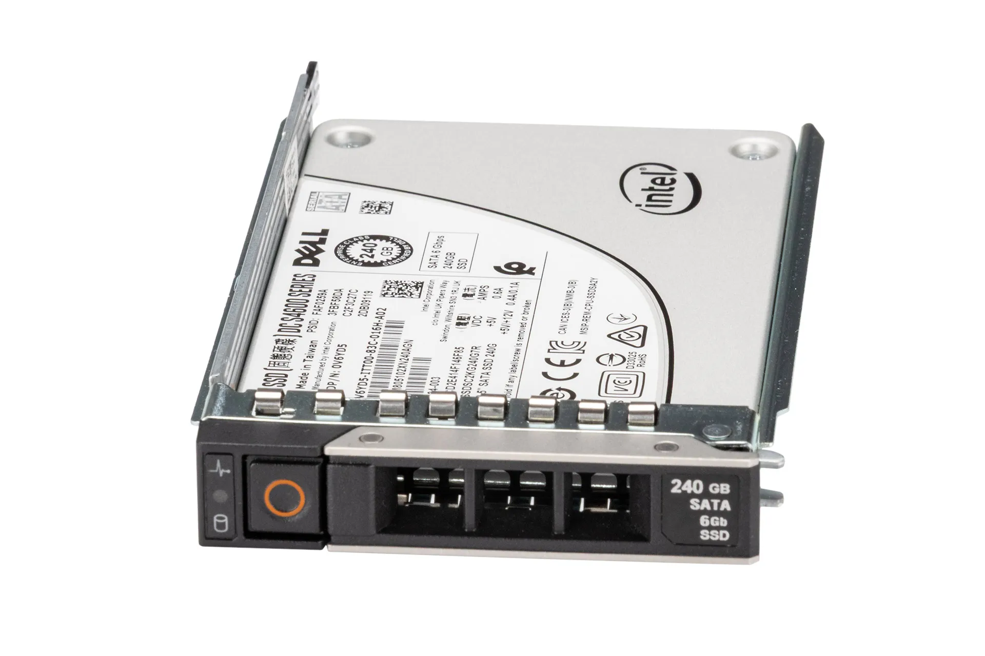 Dell 240GB 6G SATA SSD, 2.5 Zoll SFF Festplatte für Server, inkl. Rahmen 0DXD9H Dell 240GB 6G SATA SSD, 2.5 Zoll SFF Festplatte für Server, inkl. Rahmen 0DXD9H