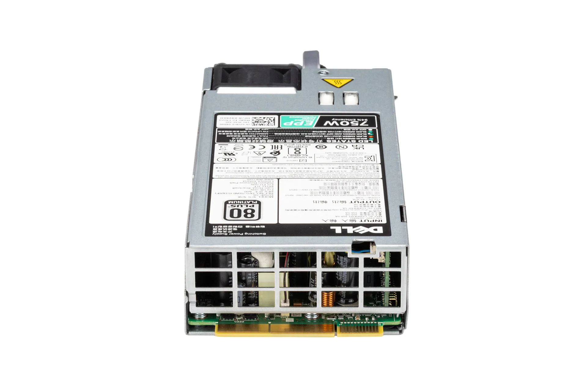 DELL PSU 750W 80+ Platinum Netzteil für R630, R730, R640, R740 DELL PSU 750W 80+ Platinum Netzteil für R630, R730, R640, R740
