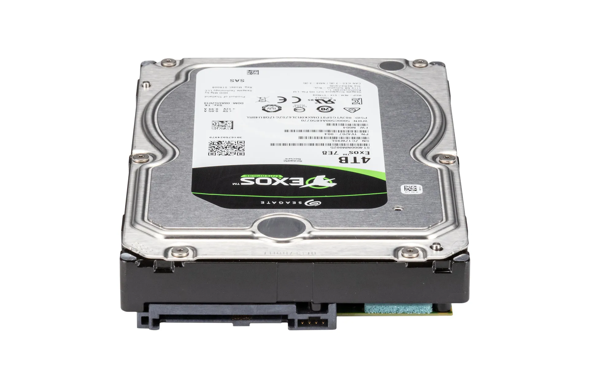 Seagate 4TB 12G SAS HDD 7.2k, 3.5 Zoll LFF Festplatte für Server, EXOS-7E8, 128MB Cache Seagate 4TB 12G SAS HDD 7.2k, 3.5 Zoll LFF Festplatte für Server, EXOS-7E8, 128MB Cache