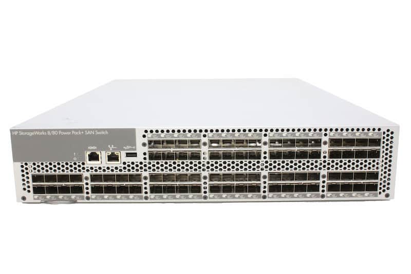 HPE 8/80 Power Pack+, 48-ports enabled, SAN Switch, managed, +32 ports enabled
