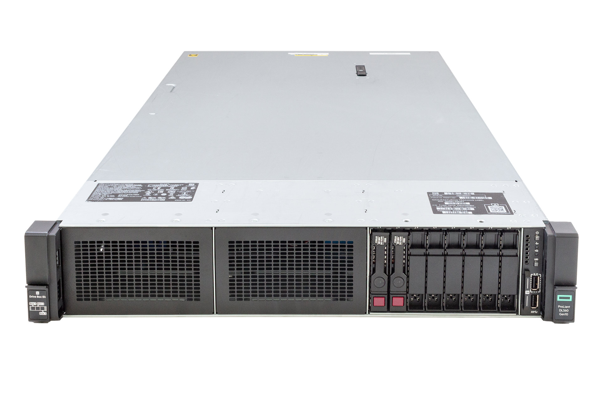 HPE ProLiant DL560 Gen10 Rack Server, 4x Gold-6254, 3.1GHz, 18-Core, noRAM, 8xSFF, P408i-a-SR