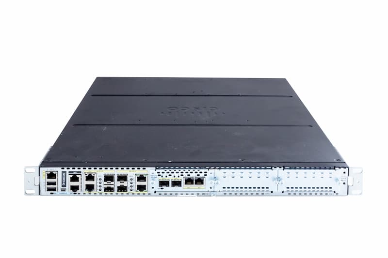 CISCO ISR 4431 Integrated Services Router, 6x RJ45 GbE, 6x SFP GbE, 2x 250W 