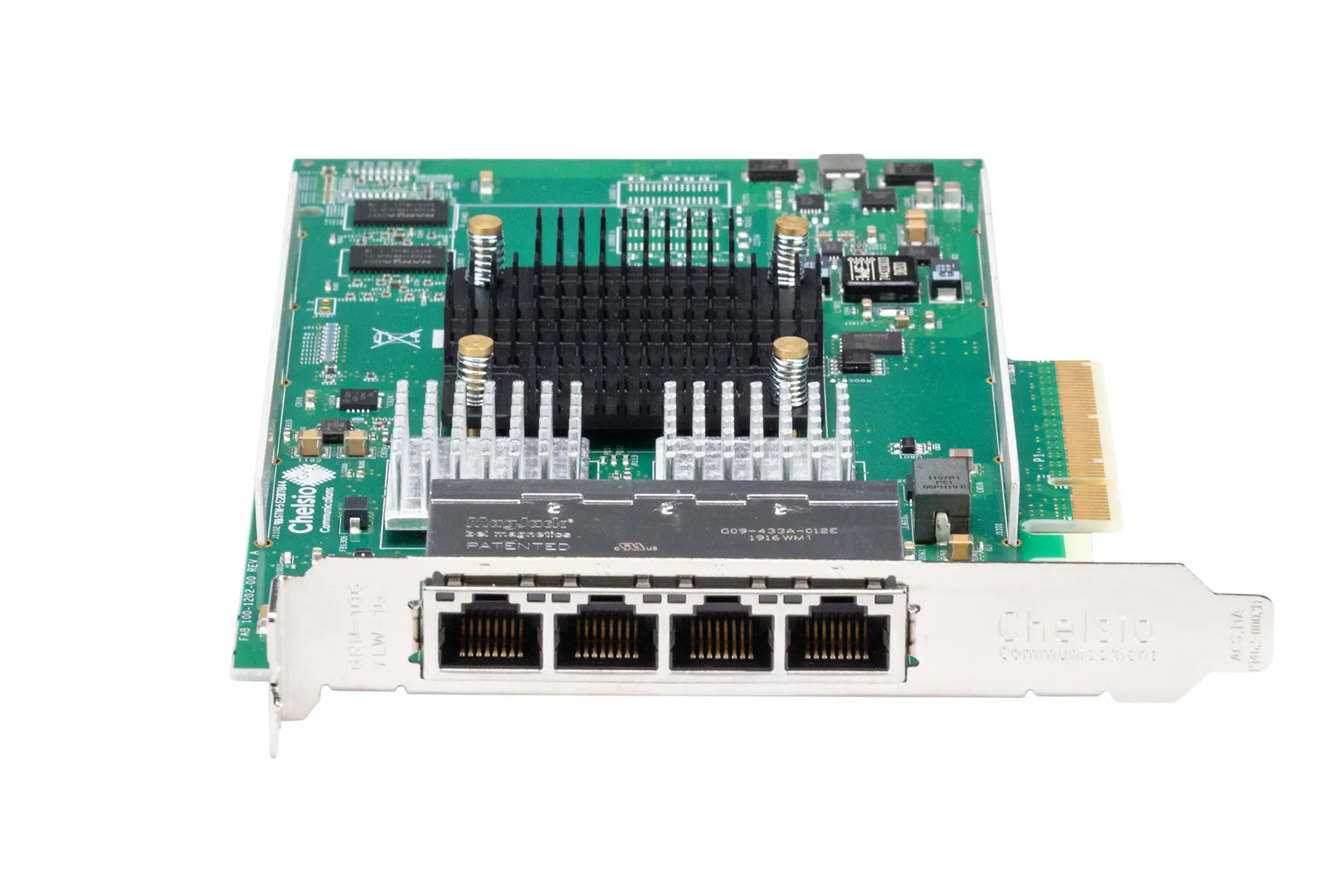 DELL Chelsio T540-BT 10GbE Netzwerkkarte RJ45 Quad Port PCI-e NIC