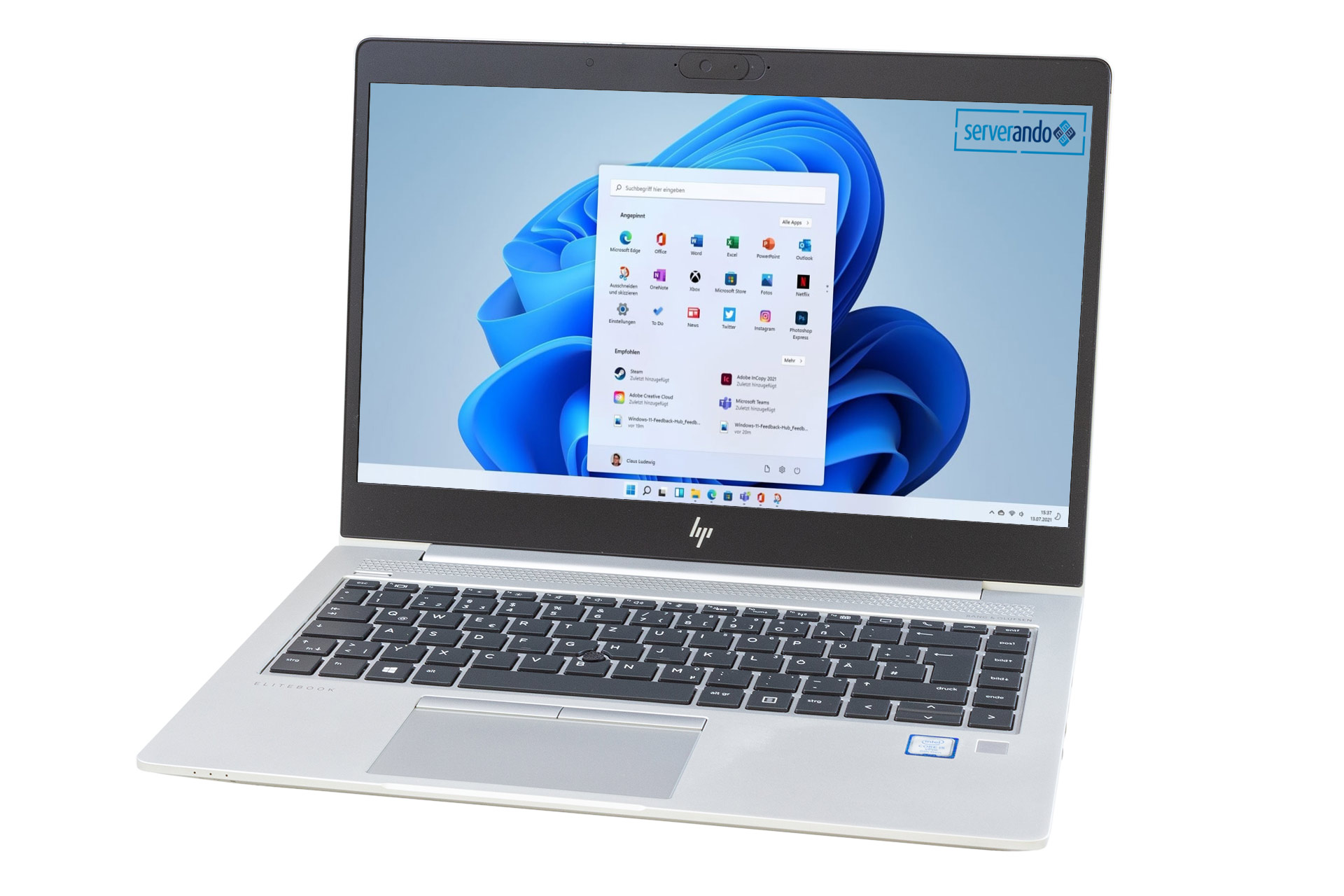 HP EliteBook 840 G6, i5-8365U 1.6GHz, 4-Core, 8GB PC4, 256GB NVMe SSD, 14 Zoll, Win11Pro HP EliteBook 840 G6, i5-8365U 1.6GHz, 4-Core, 8GB PC4, 256GB NVMe SSD, 14 Zoll, Win11Pro