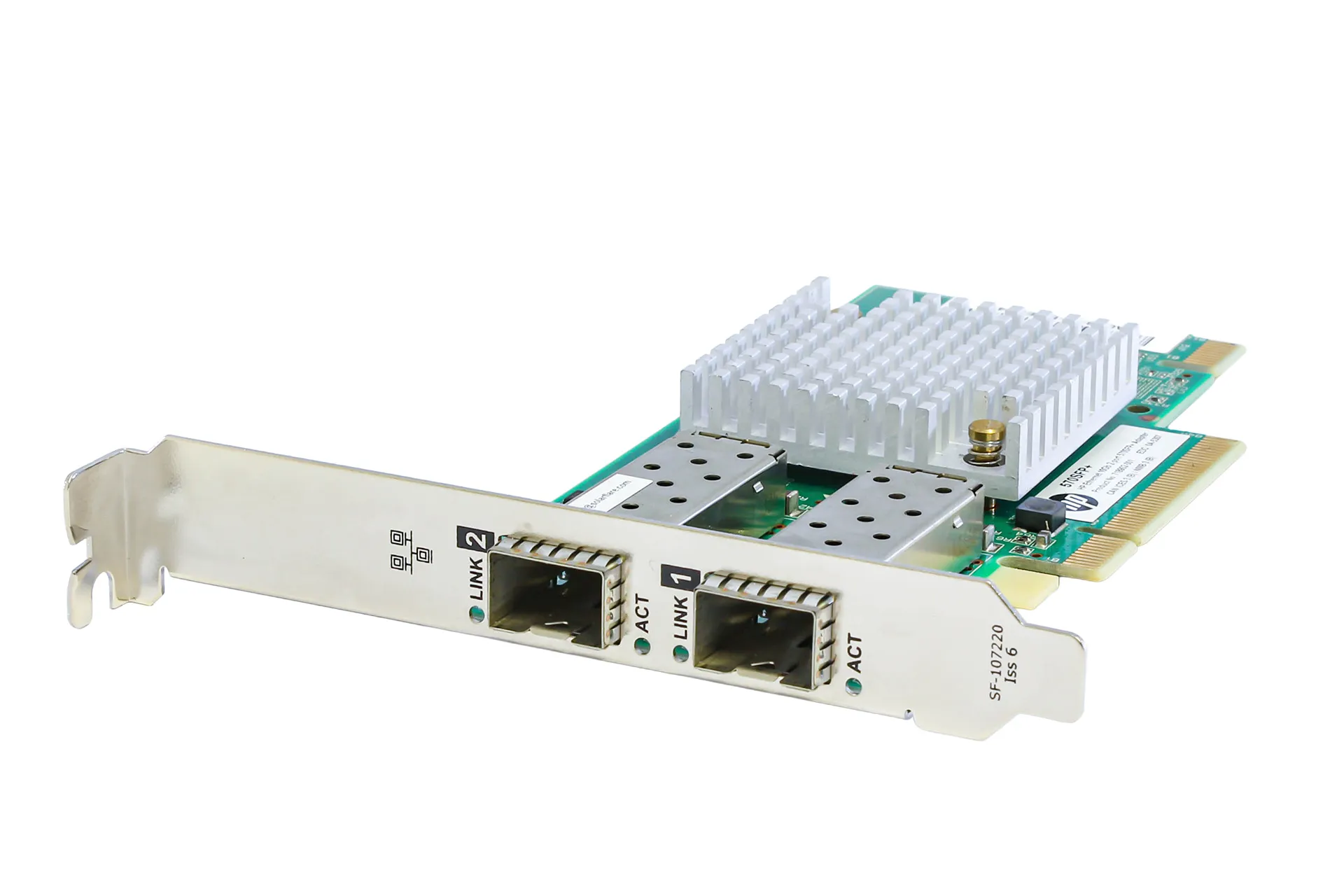 HPE 570SFP+ 10Gb Netzwerkkarte Ethernet SFP+ Dual Port PCI-e NIC, 718902-001