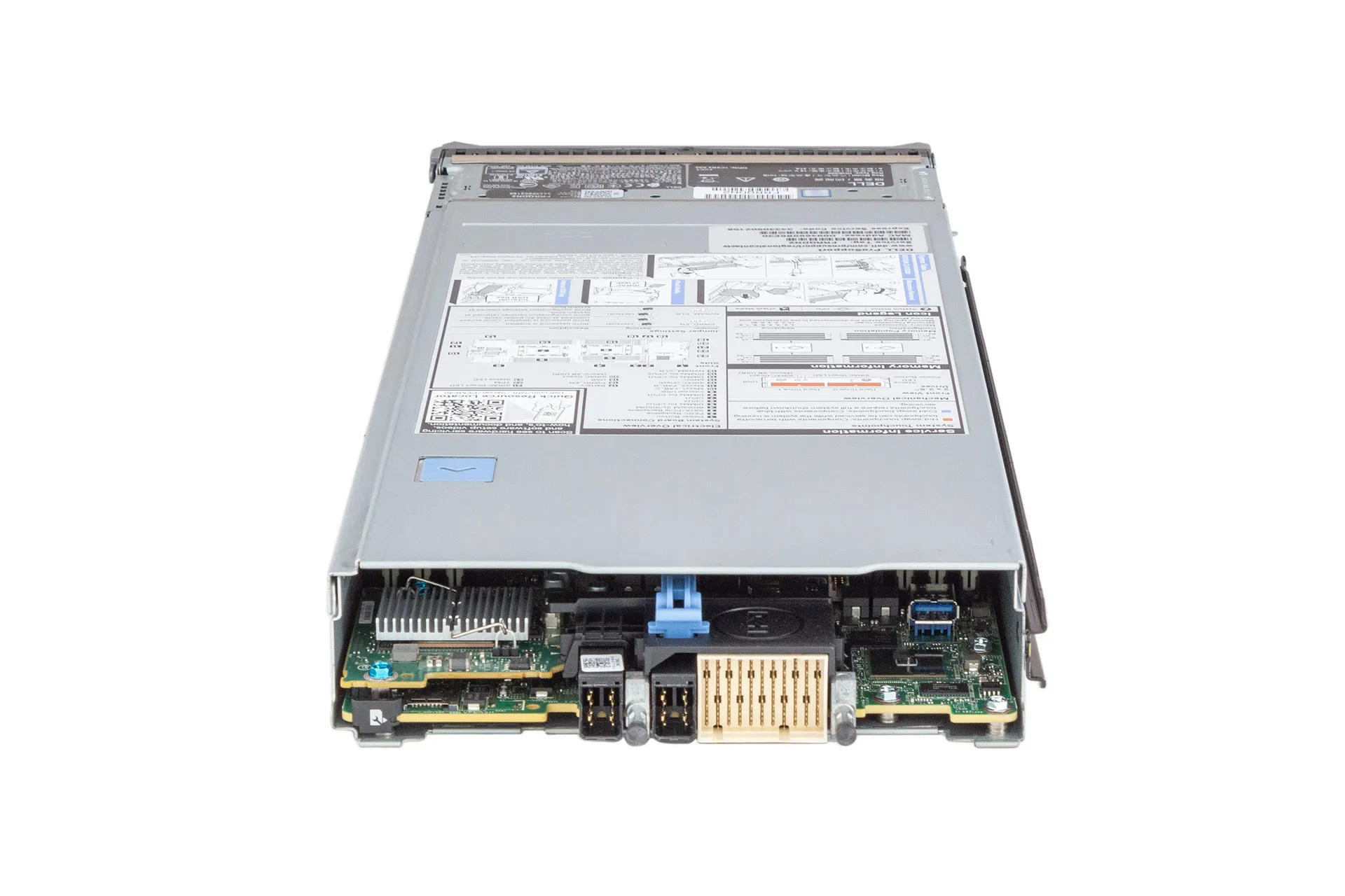 Dell M640 Blade Server CTO (Chassis, Board, Backpl, 2xHeatsink, 1xRaid-H330-Mini, BCM57810-10GbE-DP)