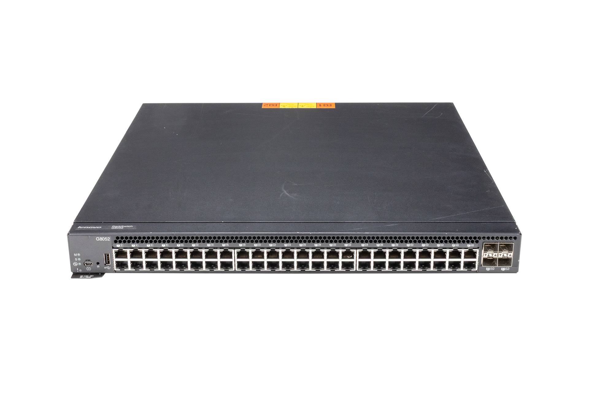 Lenovo G8052 Switch, 48x 1GbE RJ-45, 4x 10GbE SFP+