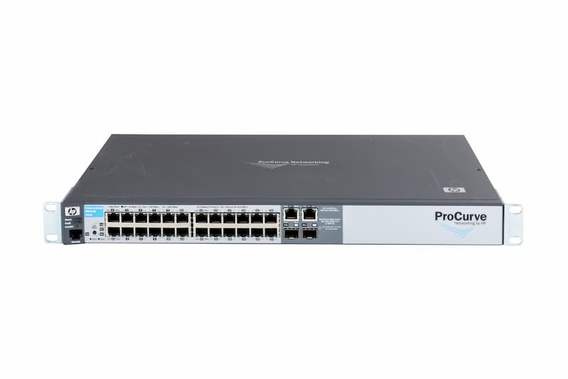 HPE ProCurve Switch 2510-24, 24x GbE RJ45, 2x GbE RJ45/SFP combo