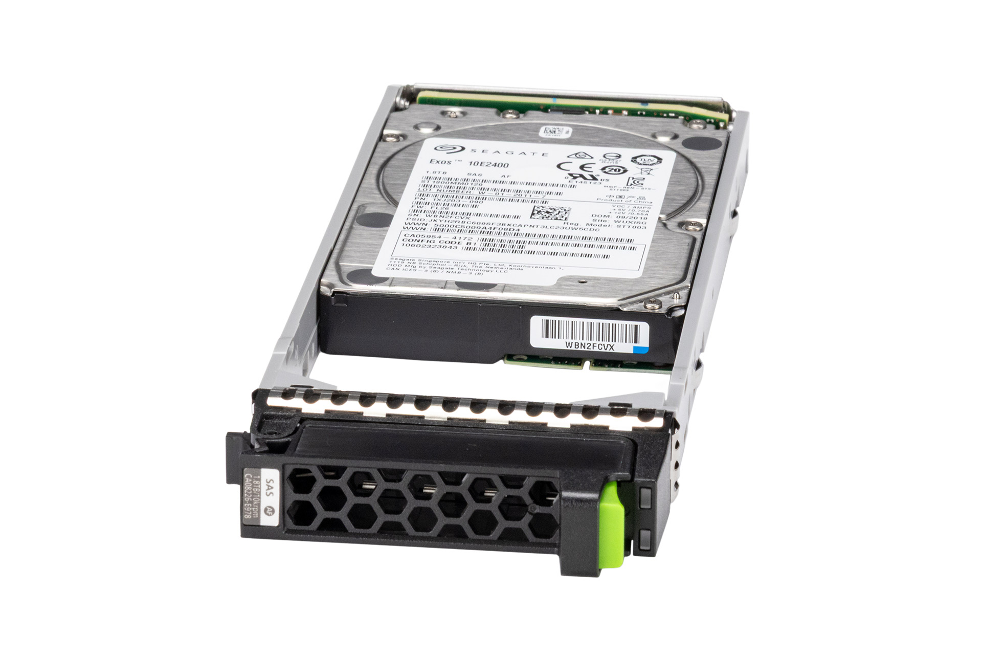 Fujitsu 1.8TB 12G SAS HDD 10k, 2.5 Zoll SFF Storage Festplatte für Eternus DX