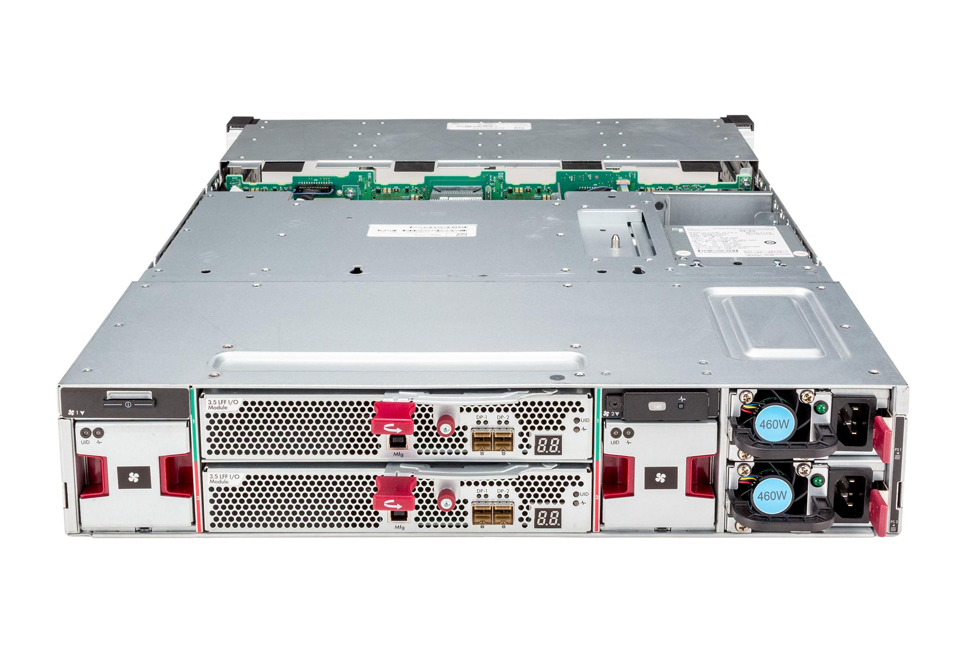 HPE D3610 Disk Enclosure, 12xLFF, 2x IO-Module 12G SAS DP, 2x 460W