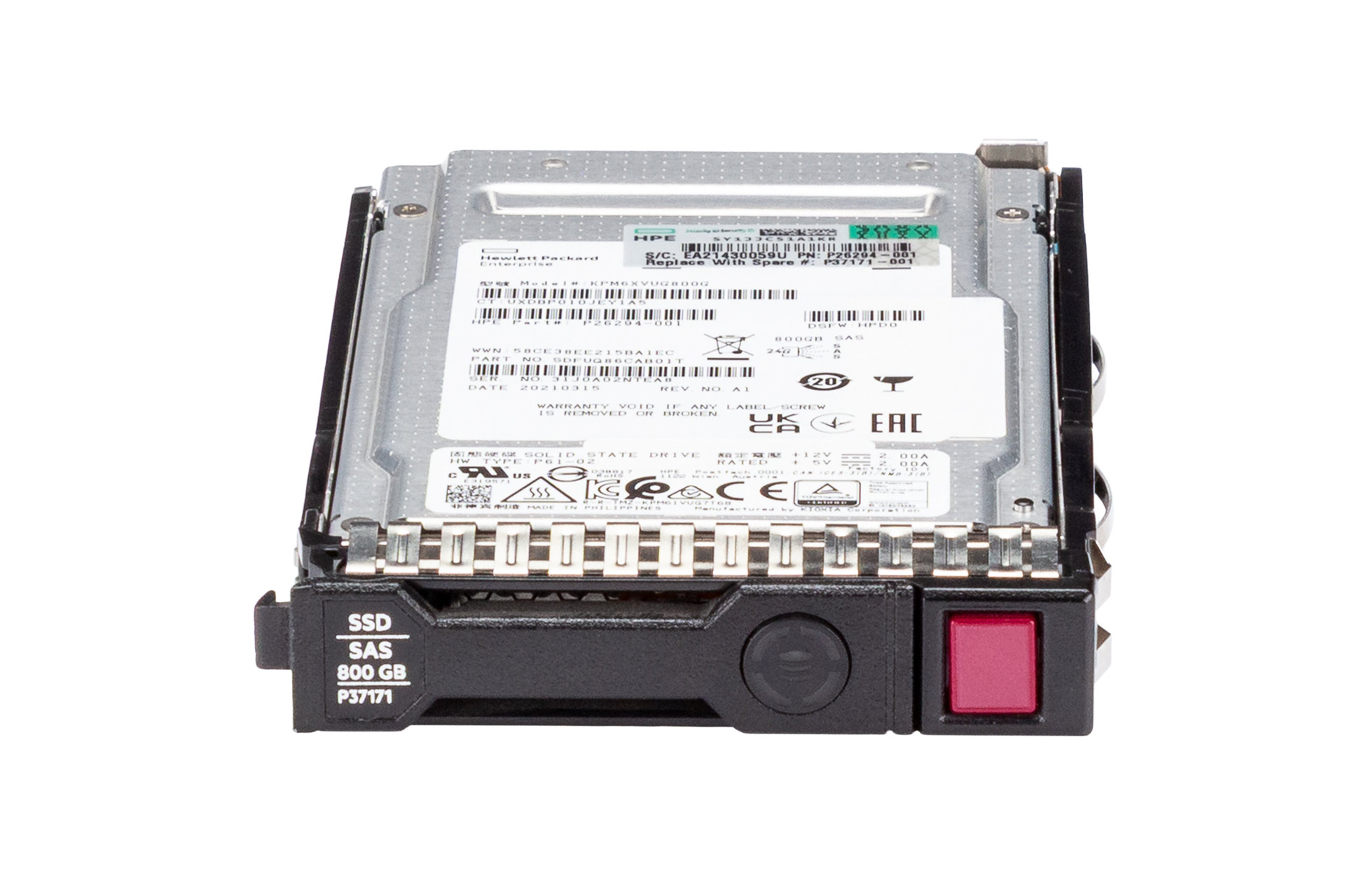 HPE 800GB 12G SAS SSD