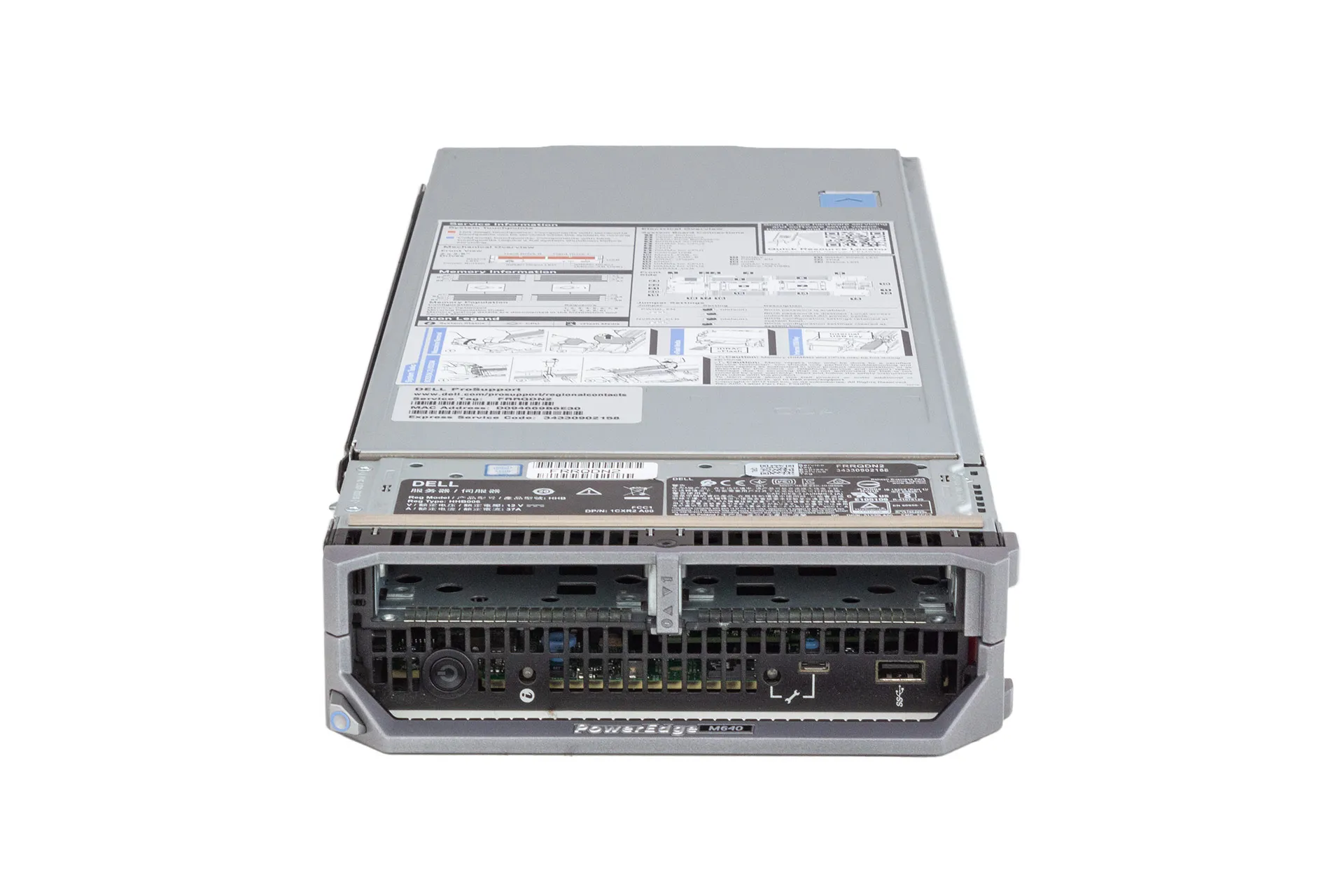 Dell M640 Blade Server CTO (Chassis, Board, Backpl, 2xHeatsink, 1xRaid-H330-Mini, BCM57810-10GbE-DP) Dell M640 Blade Server CTO (Chassis, Board, Backpl, 2xHeatsink, 1xRaid-H330-Mini, BCM57810-10GbE-DP)
