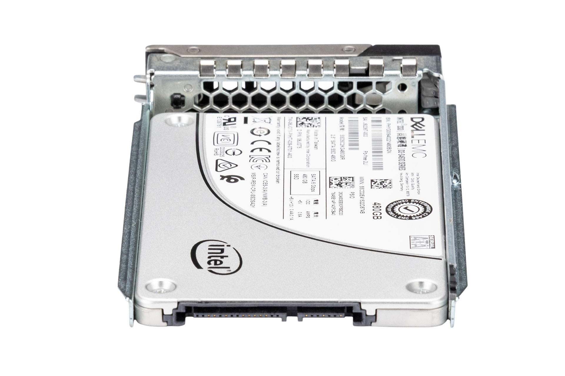 Dell 480GB 6G SATA SSD, 2.5 Zoll SFF Festplatte für Server, S4610-Series