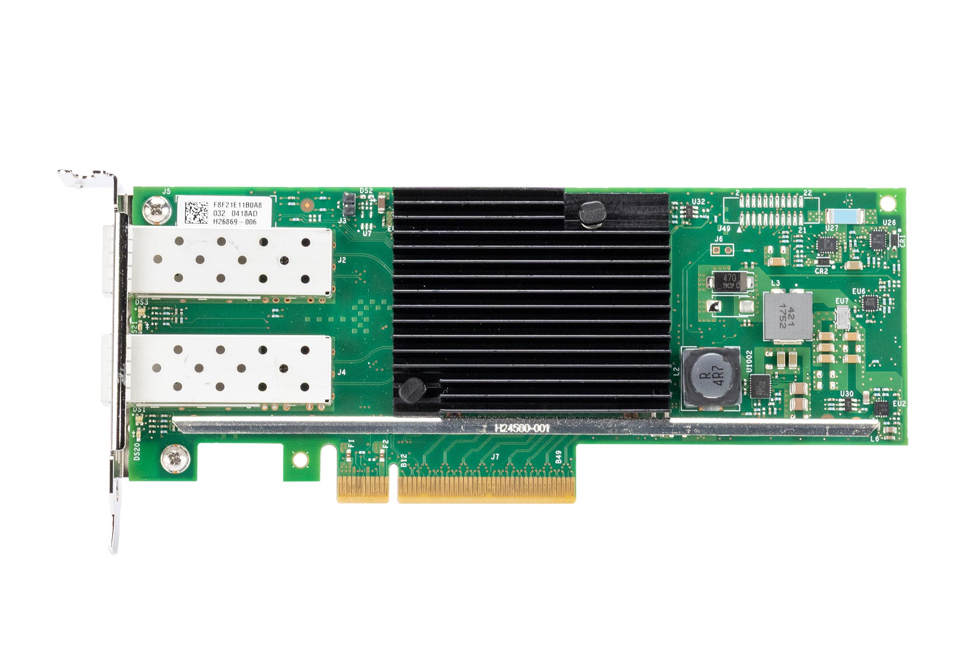 DELL Intel X710-DA2 10GbE Netzwerkkarte SFP+ Dual Port Low Profile PCIe NIC