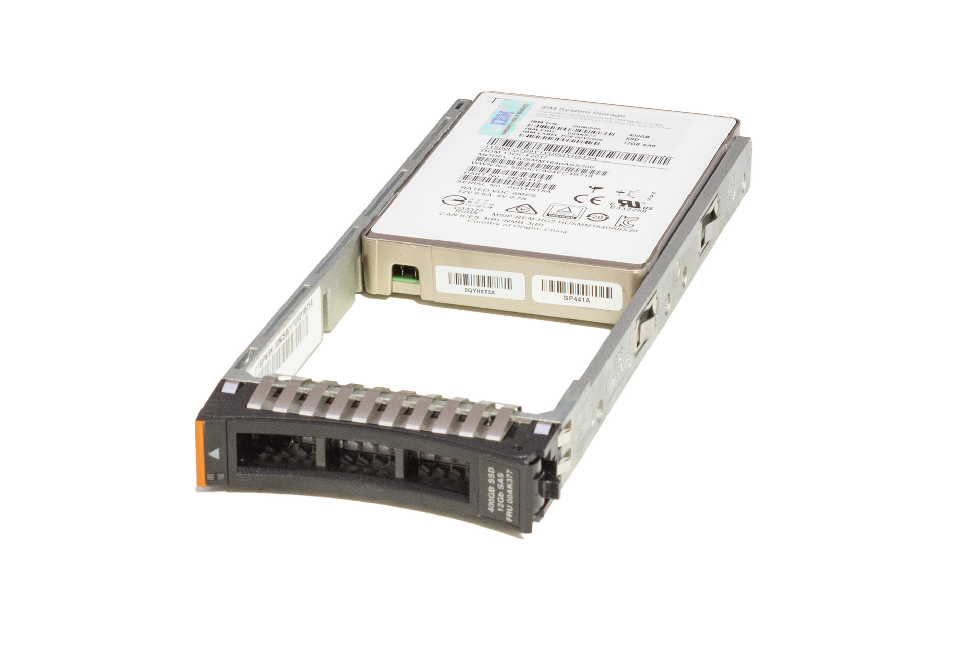 IBM SSD 400GB 12G SAS 2.5" SFF Solid State Drive für Storwize V3700