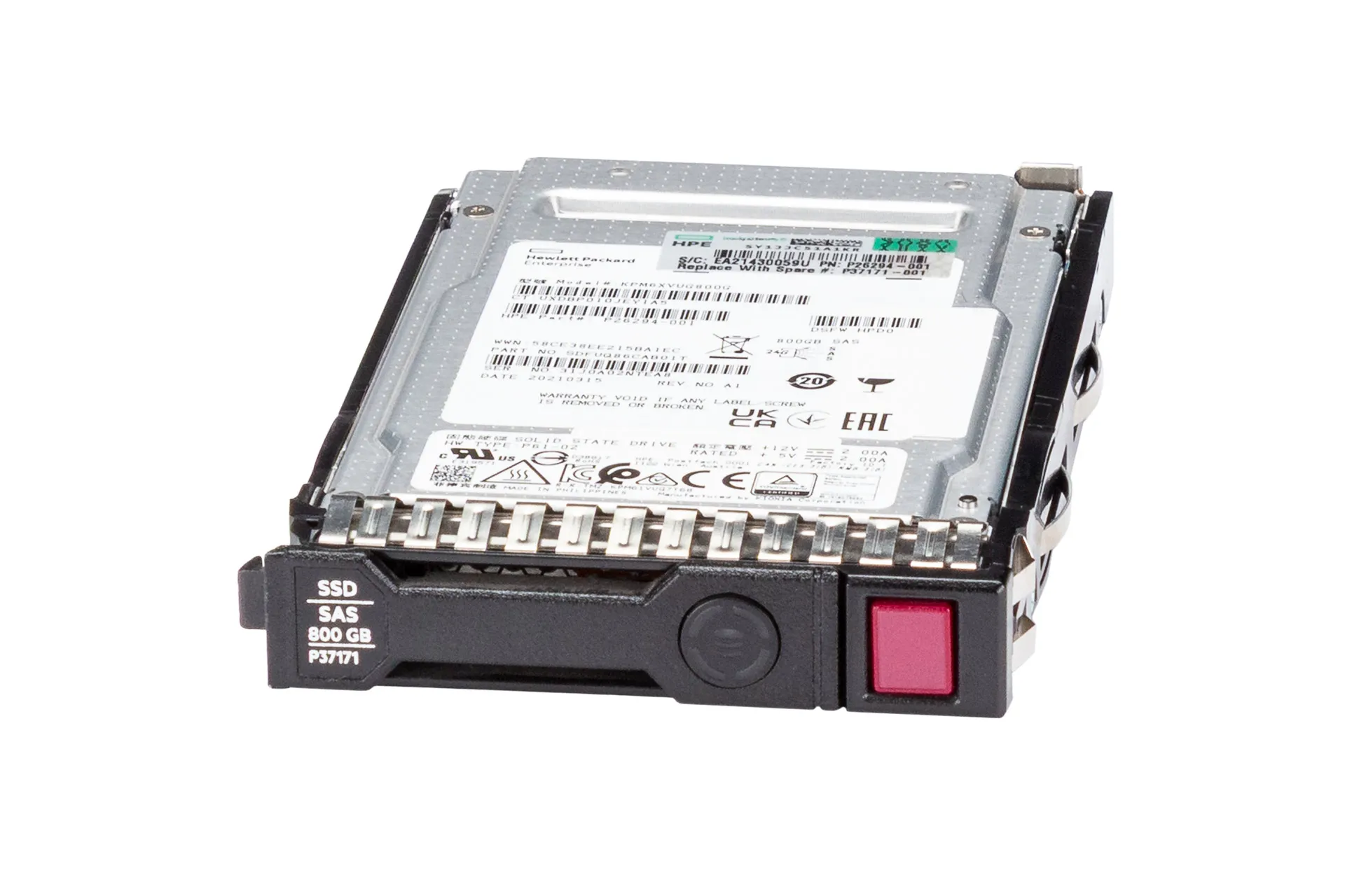 HPE 800GB 12G SAS SSD