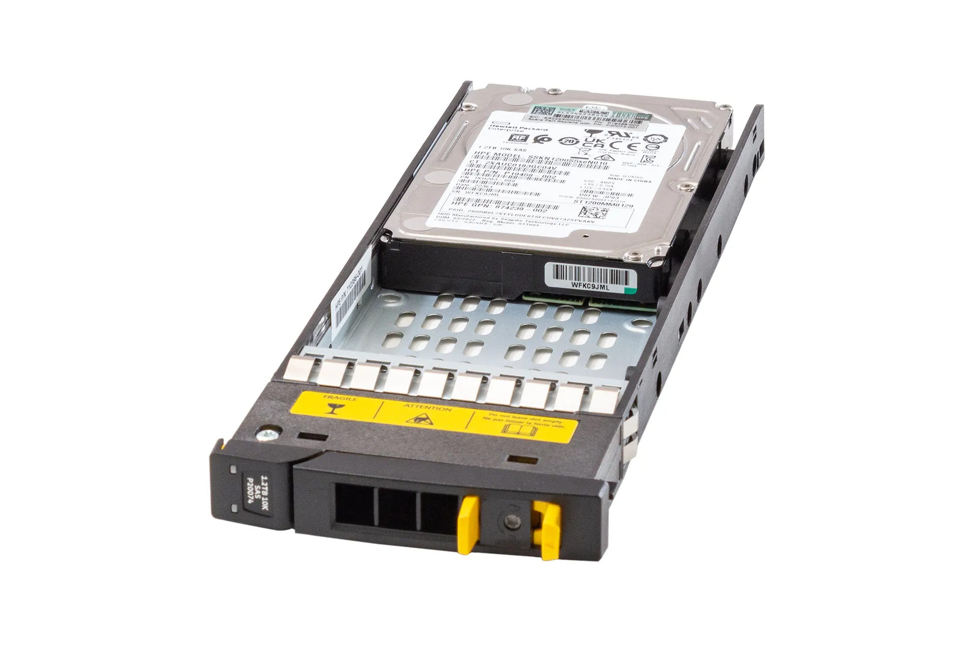 HPE 3PAR HDD 1.2TB 6G SAS 10k 2.5" SFF 520b Festplatte HPE 3PAR HDD 1.2TB 6G SAS 10k 2.5" SFF 520b Festplatte