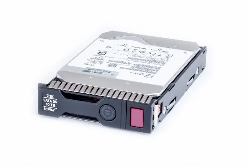 HPE HDD 10TB 6G SATA 7.2k 3.5" SC 512e