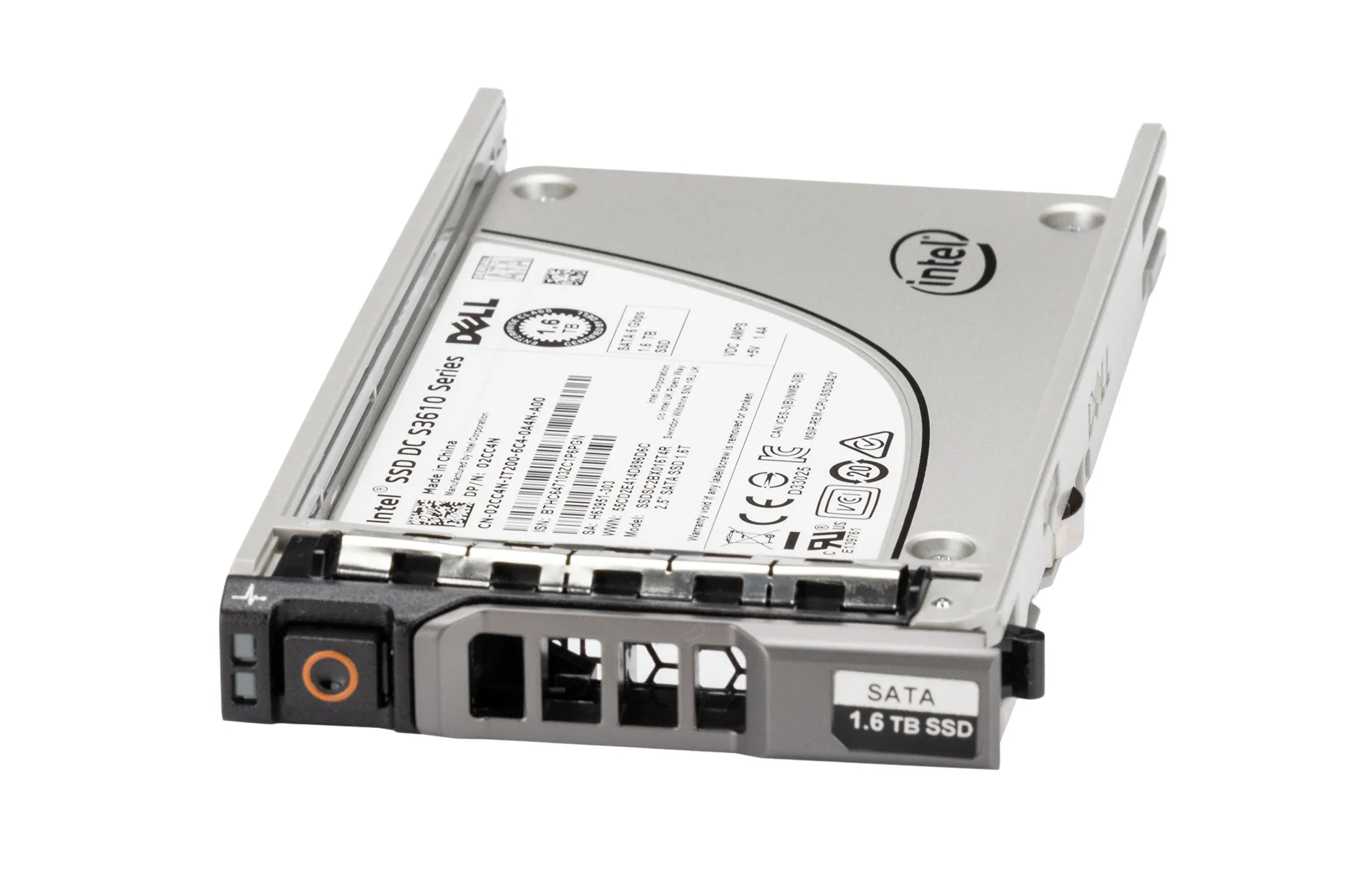 Dell 1.6TB 6G SATA SSD, 2.5 Zoll SFF Festplatte für Server