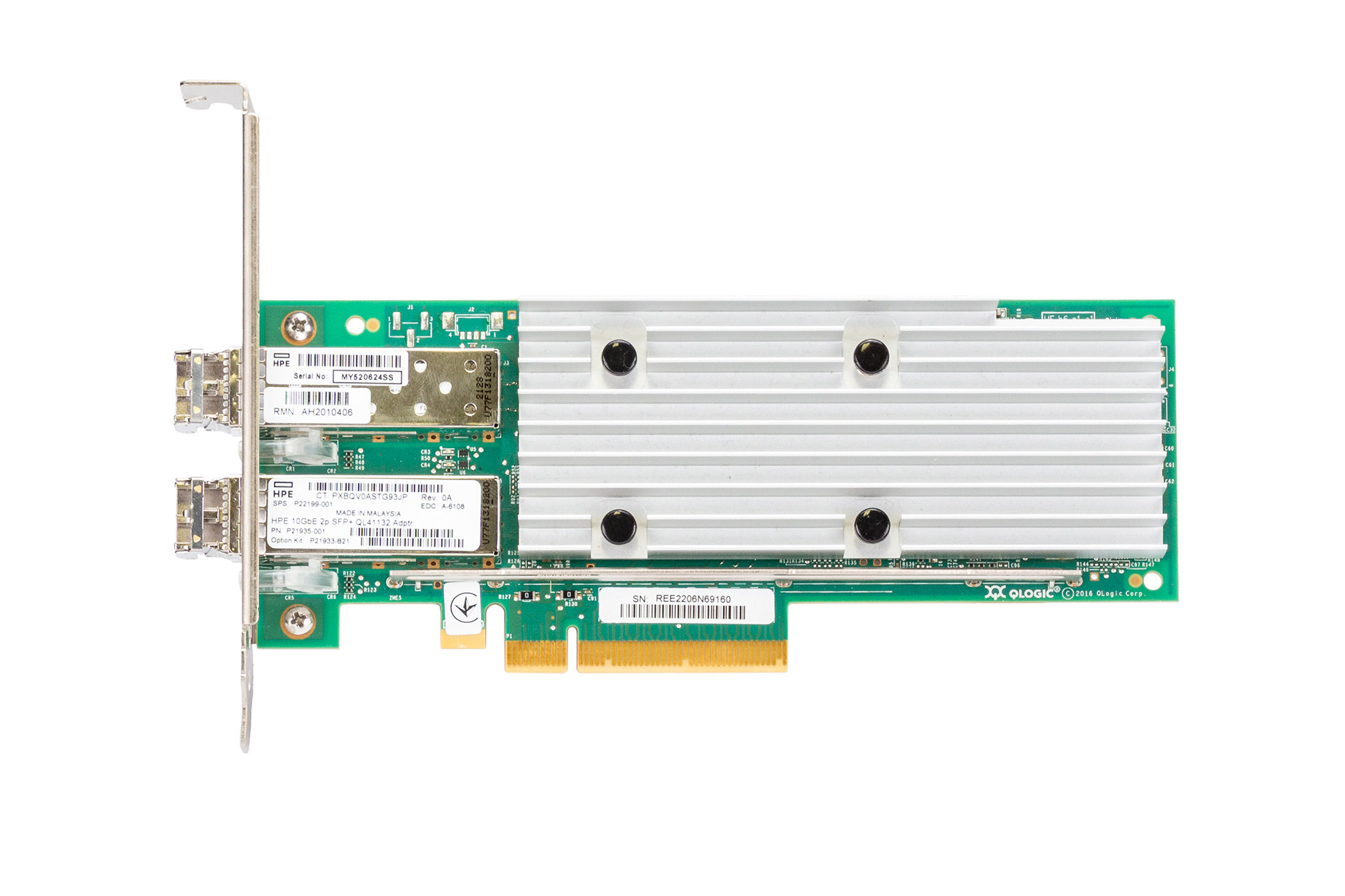HPE QL41132 10GbE Netzwerkkarte SFP+ Dual Port PCIe NIC