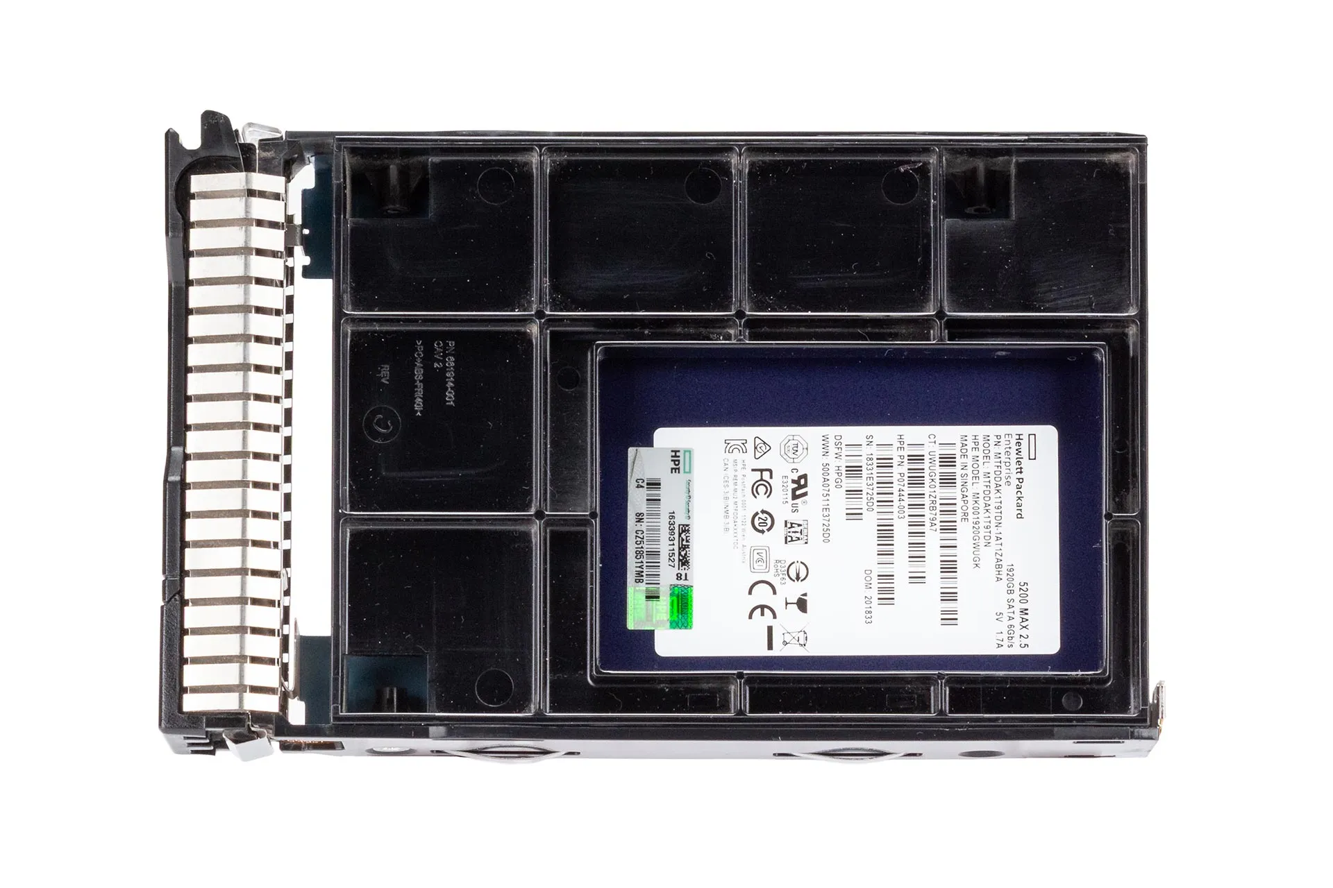HPE 1.92TB 6G SATA SSD