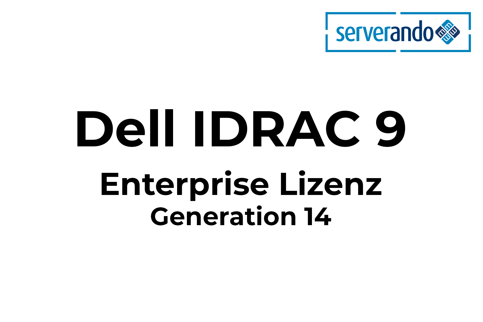 DELL IDRAC 9 Enterprise Lizenz für 14. Generation