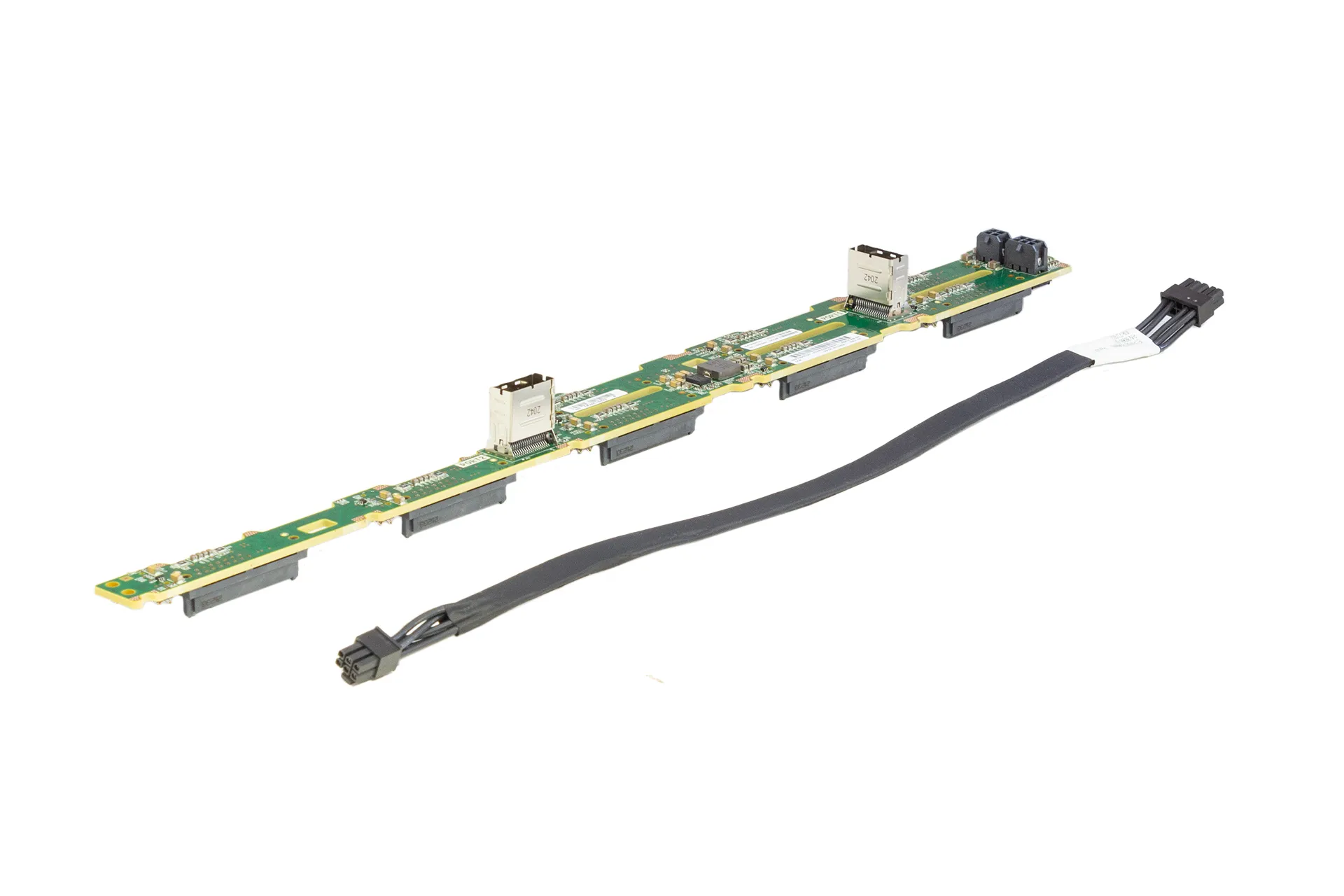 HPE Backplane Board 8xSFF DL360 Gen9/Gen10, 6G SATA, 12G SAS, incl. power cable HPE Backplane Board 8xSFF DL360 Gen9/Gen10, 6G SATA, 12G SAS, incl. power cable