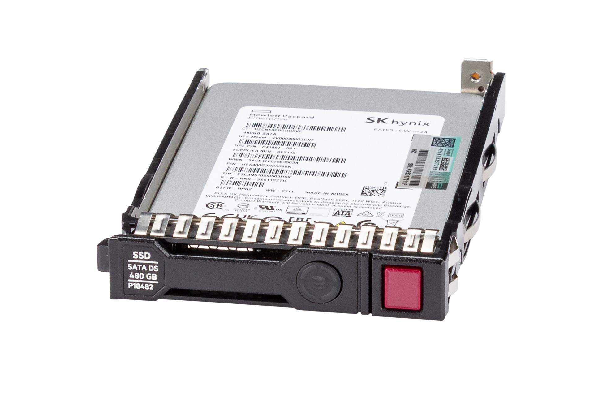 HPE 480GB 6G SATA SSD