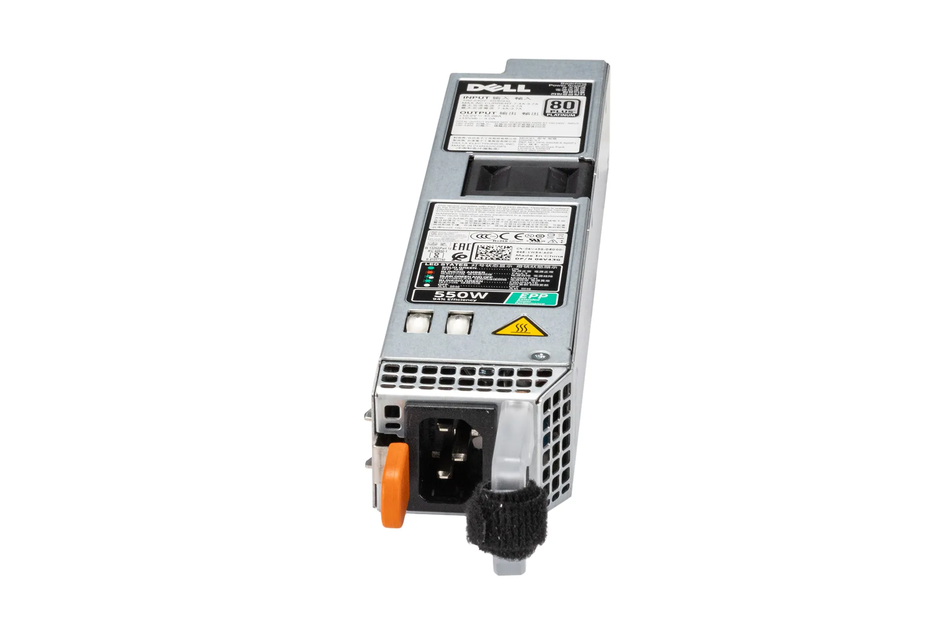 Dell PSU 550W L550E-S1 Netzteil für PowerEdge R430, R440 Dell PSU 550W L550E-S1 Netzteil für PowerEdge R430, R440