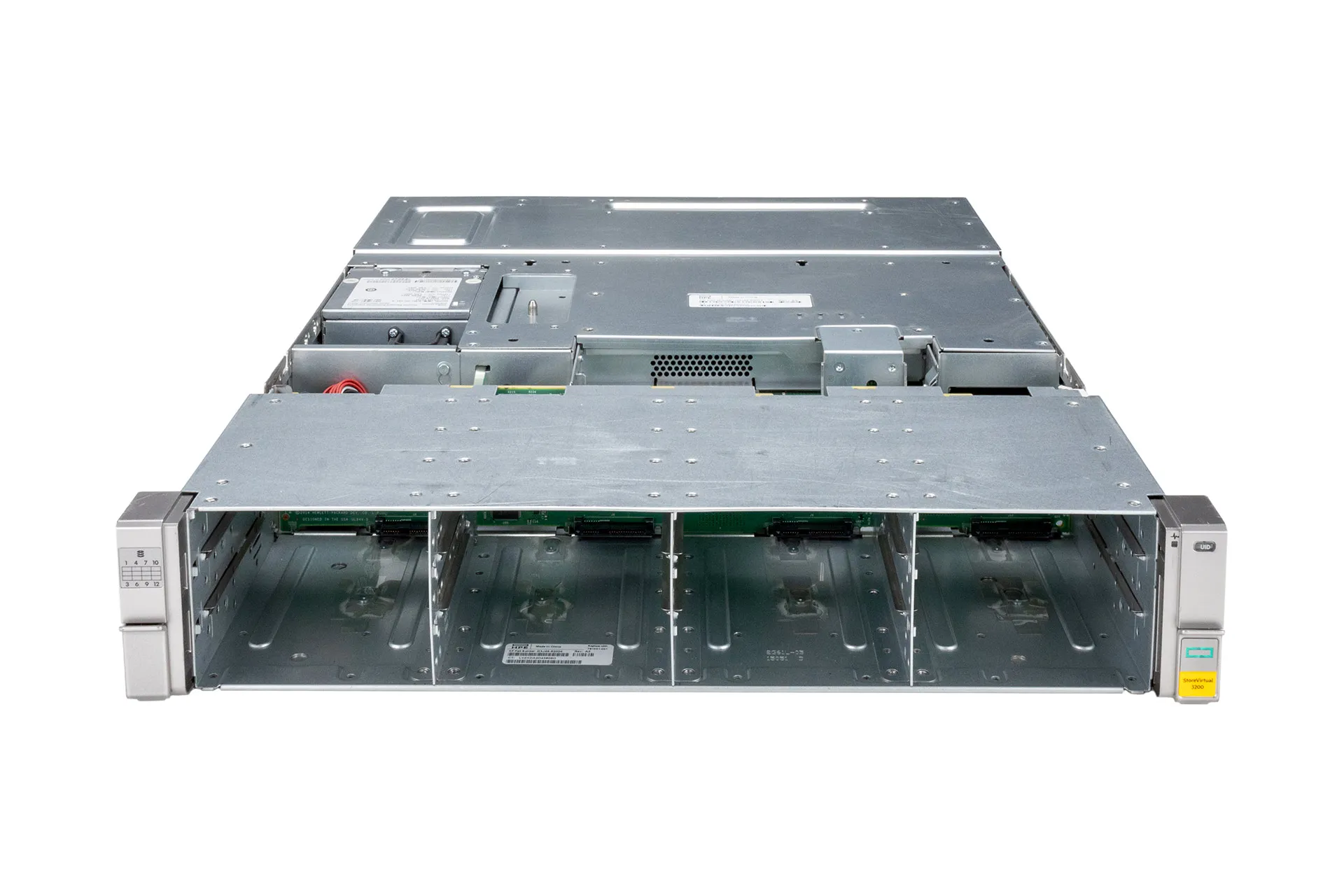 HPE StoreVirtual 3200 Storage System, 12x LFF, 2x Controller iSCSI HPE StoreVirtual 3200 Storage System, 12x LFF, 2x Controller iSCSI