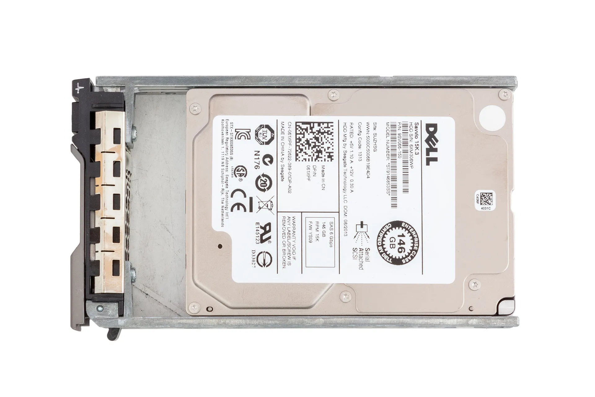 Dell HDD 146GB 6G SAS 15k 2.5"