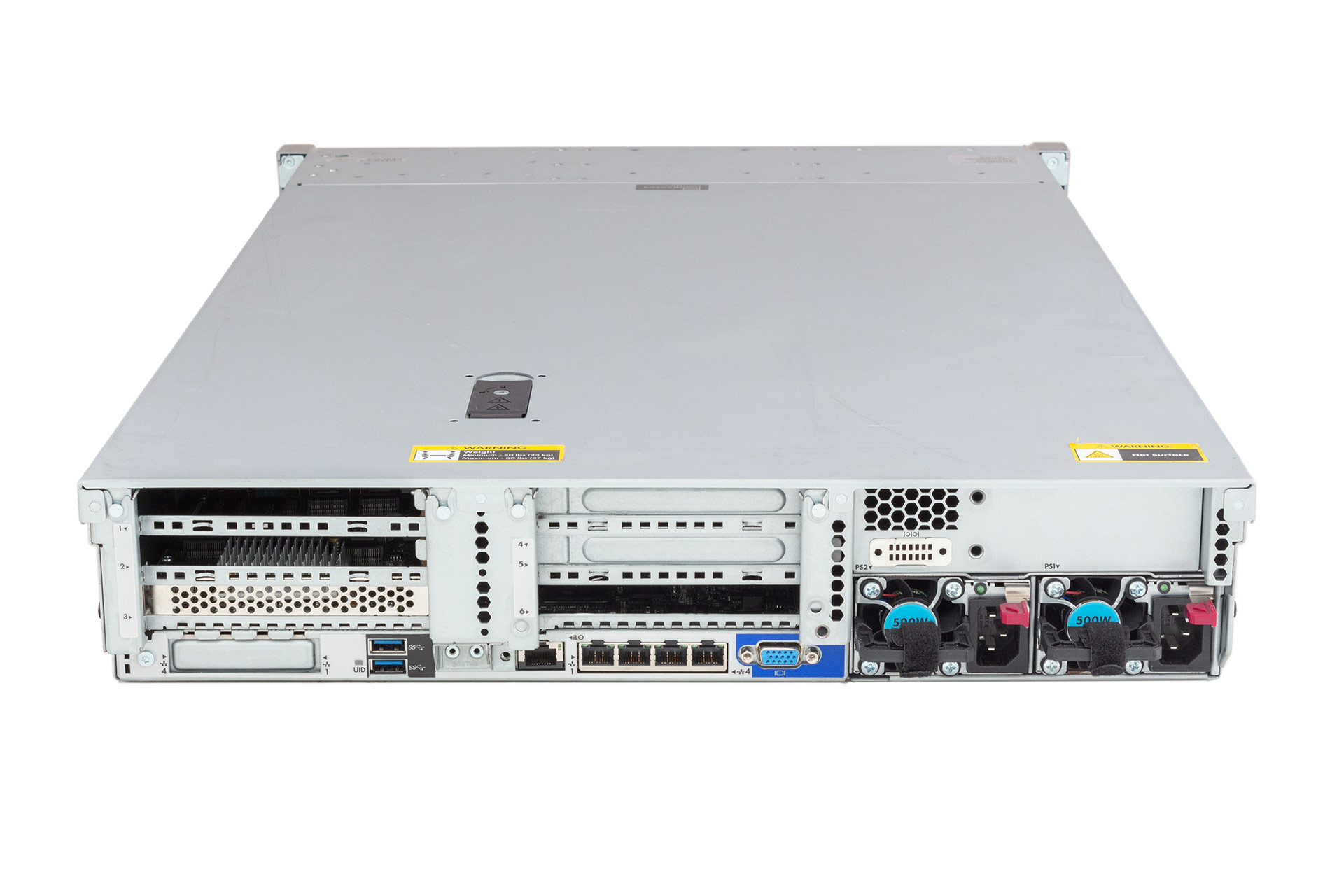 HPE-DL380-Gen9-16xSFF-P440ar/2GB/Exp.-2x-PCI-Cage-2x500W